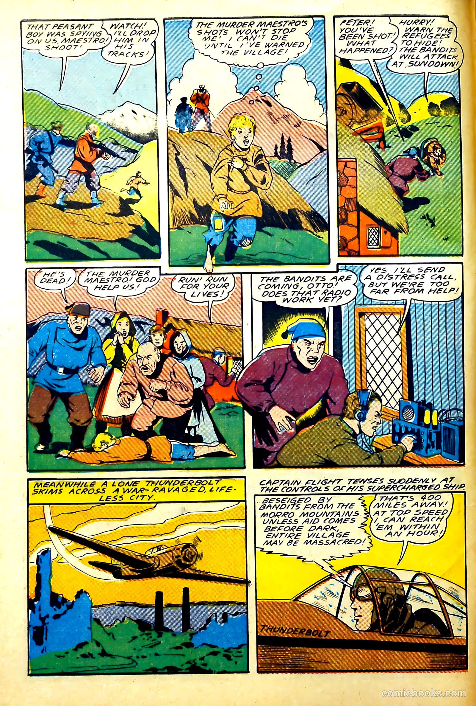 Captain Flight Comics #6 (1945) — page 4 of 53