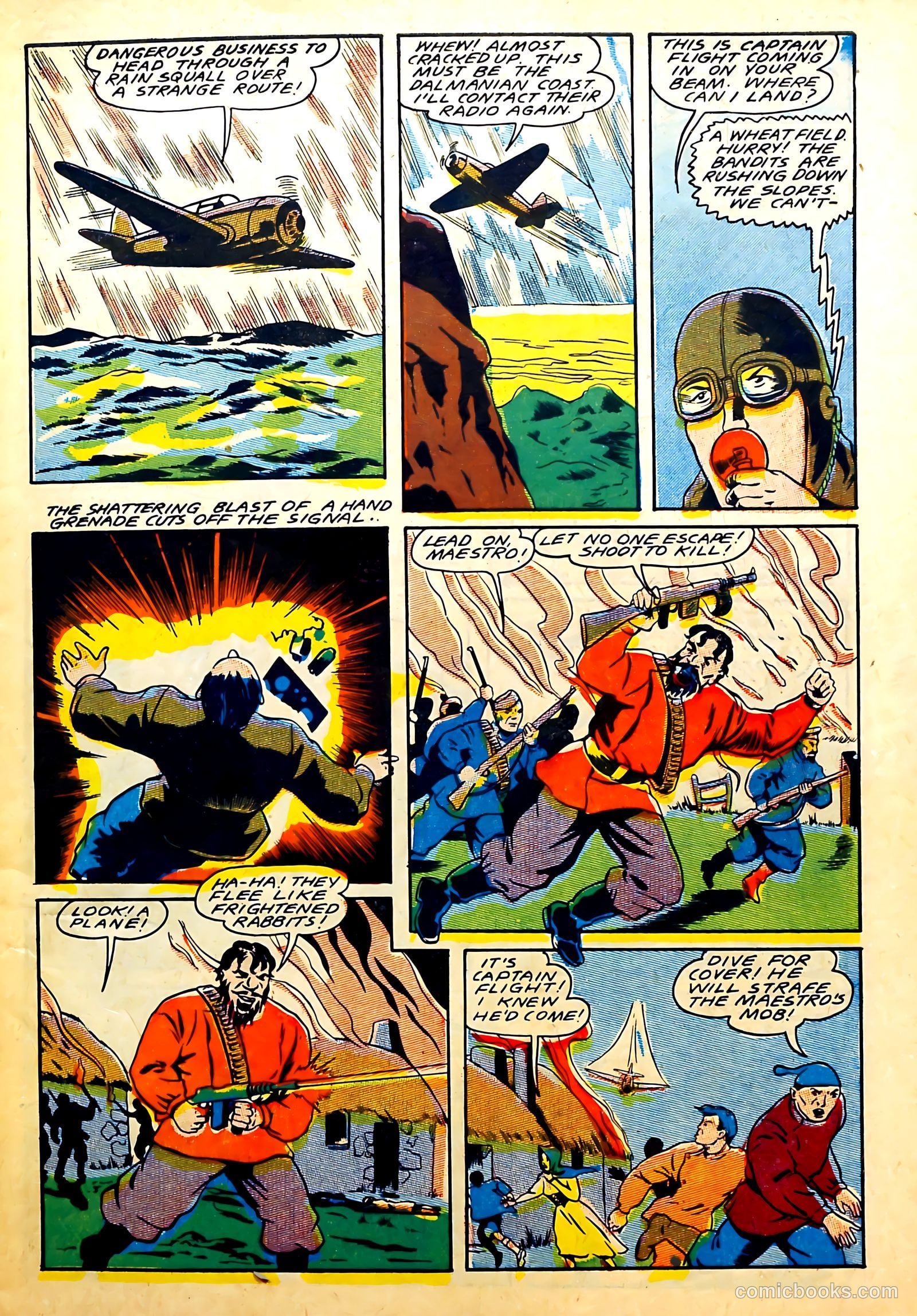 Captain Flight Comics #6 (1945) — page 5 of 53