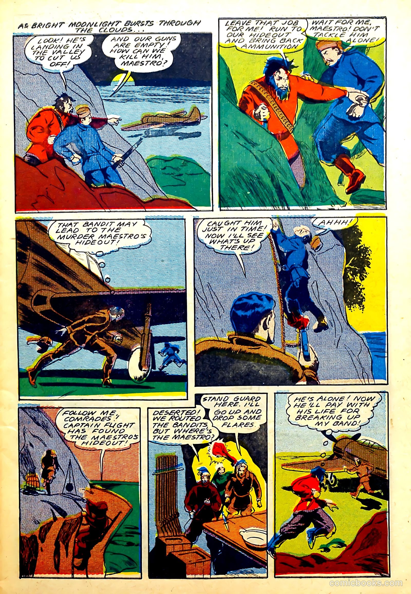 Captain Flight Comics #6 (1945) — page 9 of 53