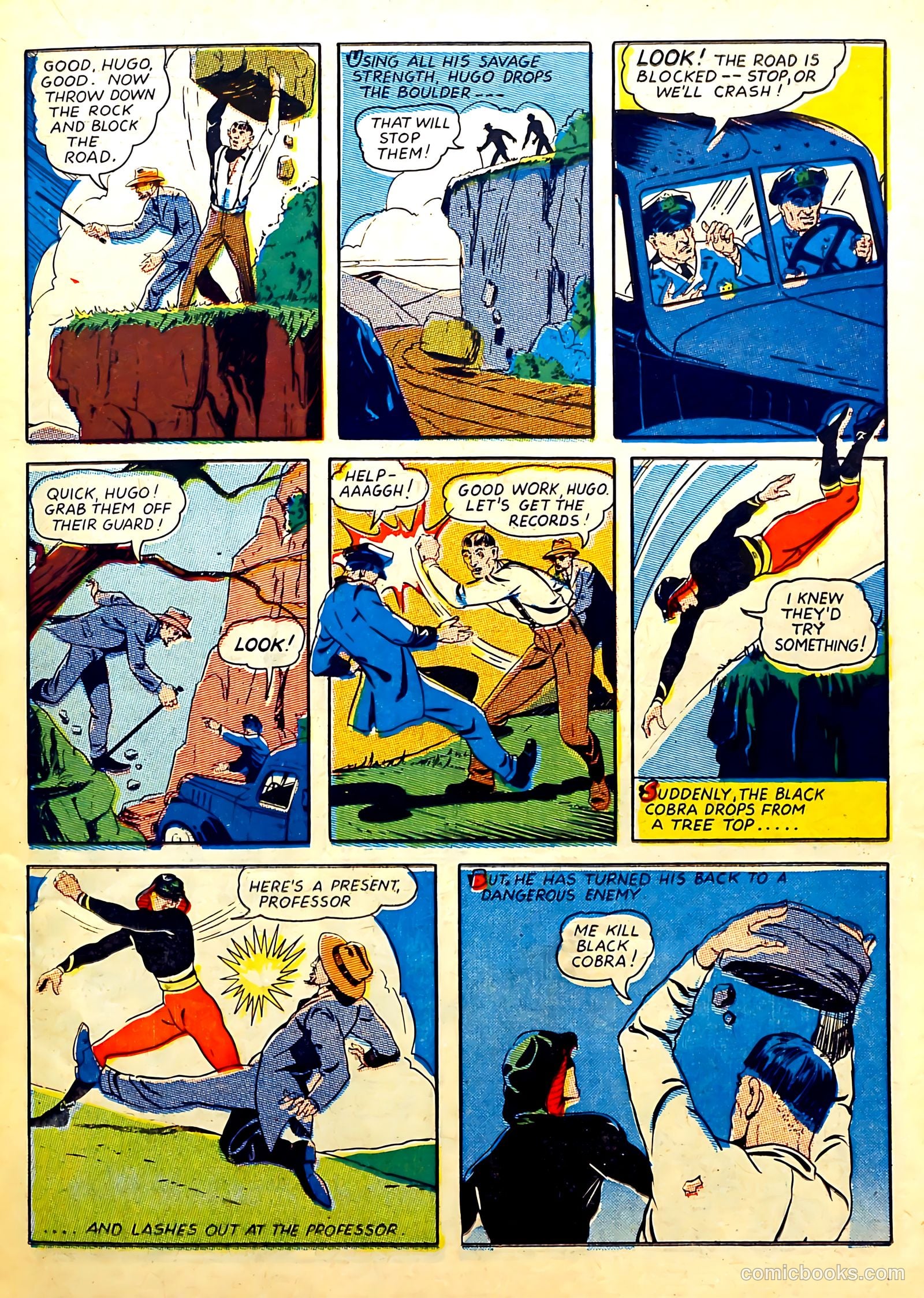 Captain Flight Comics #6 (1945) — page 15 of 53
