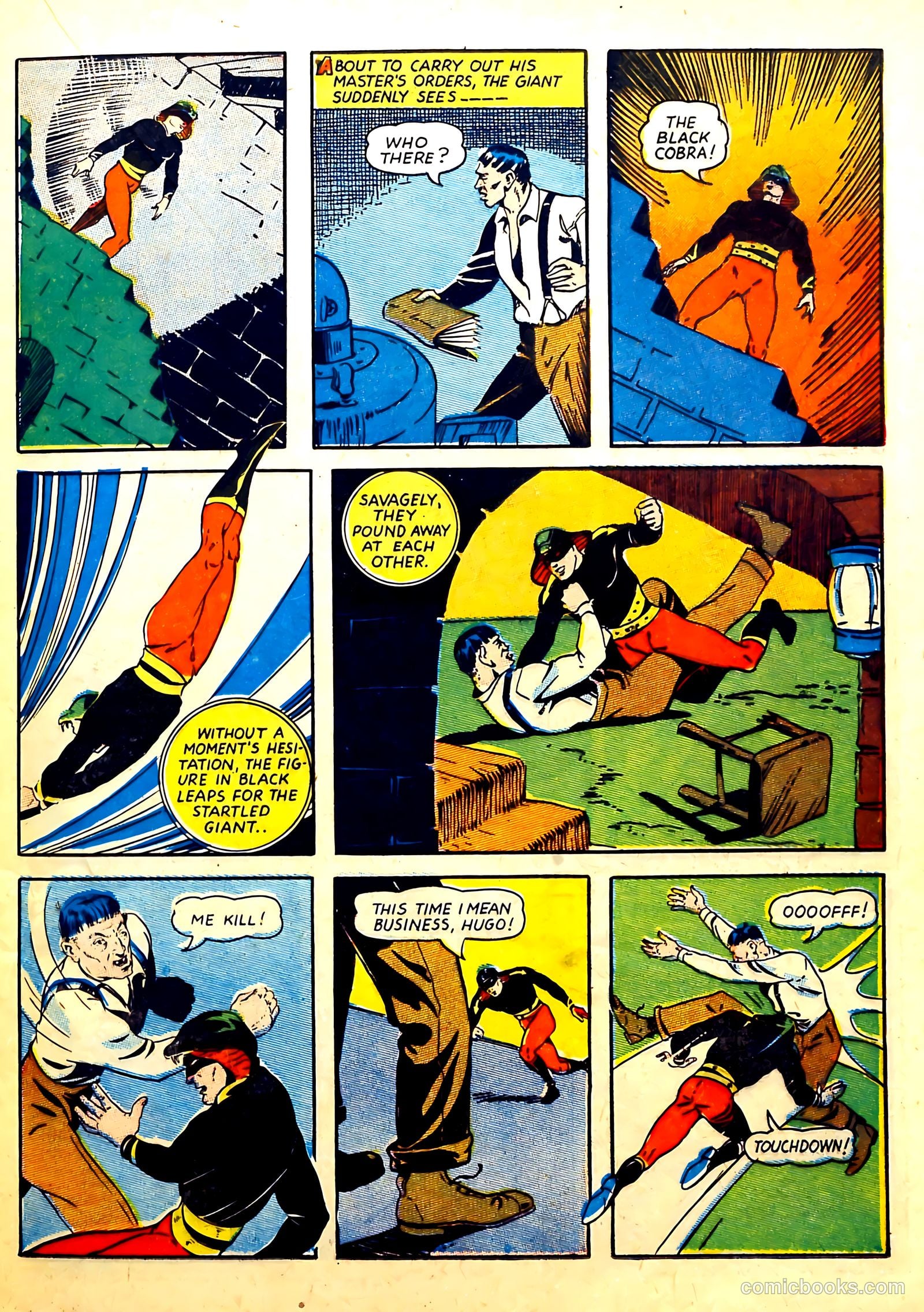 Captain Flight Comics #6 (1945) — page 17 of 53