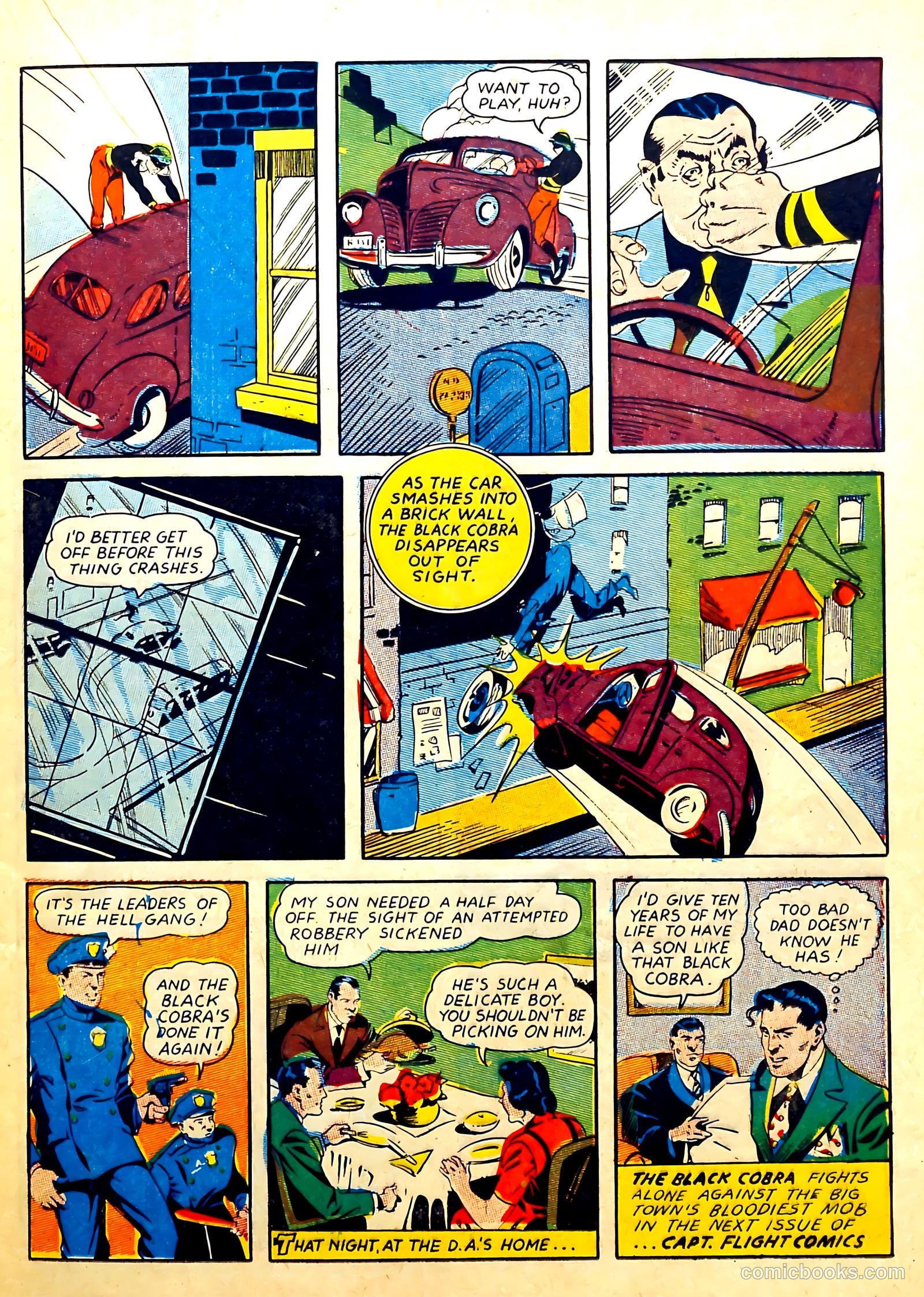 Captain Flight Comics #6 (1945) — page 19 of 53