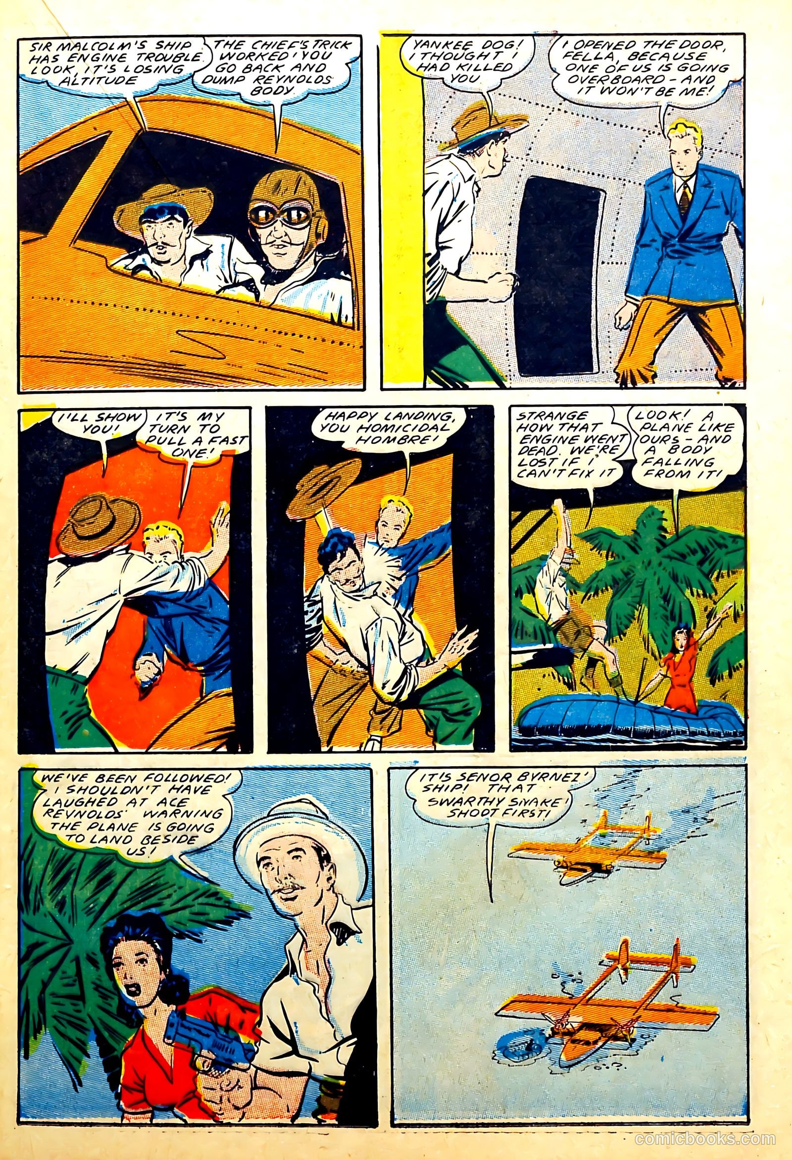 Captain Flight Comics #6 (1945) — page 25 of 53