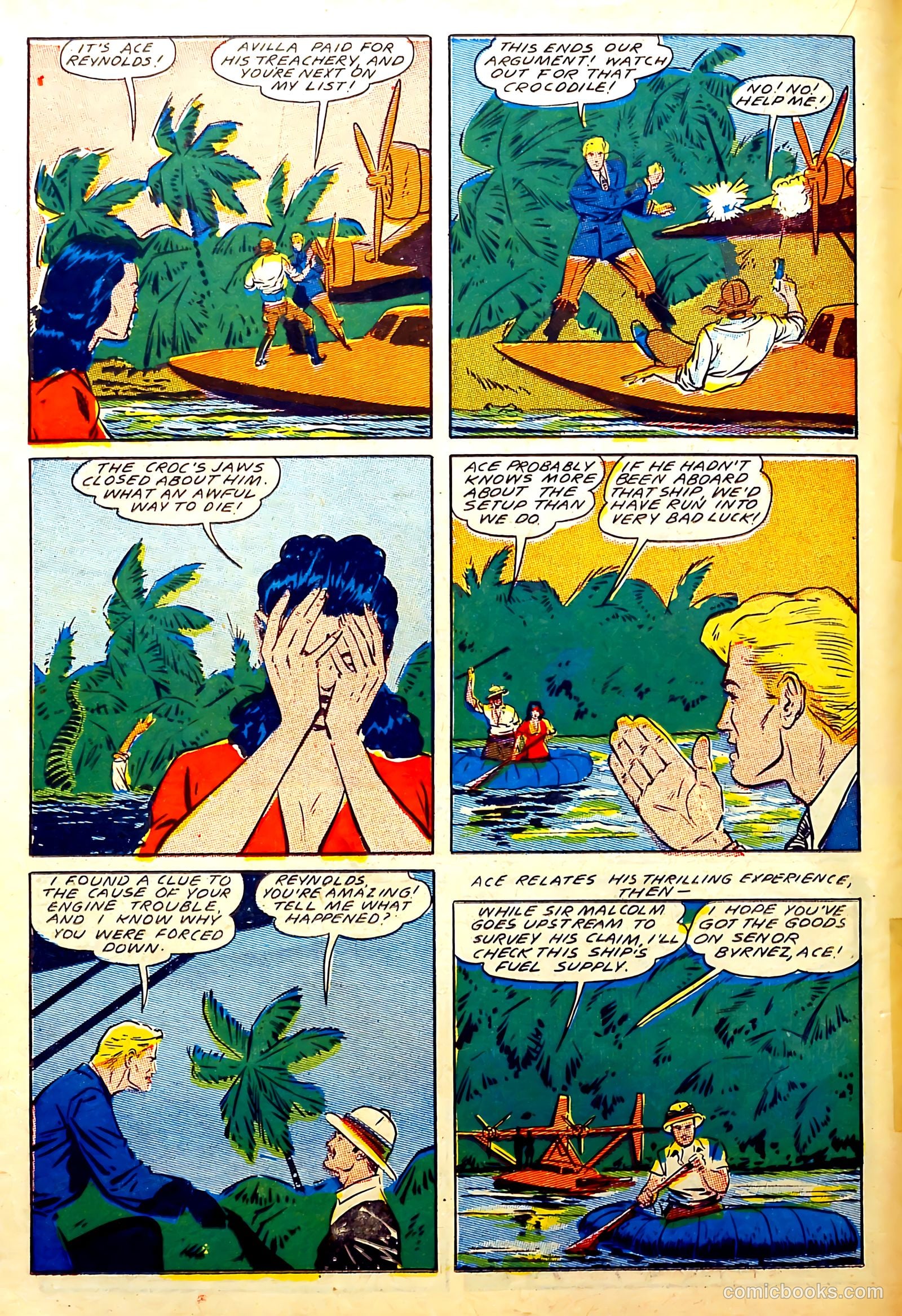 Captain Flight Comics #6 (1945) — page 26 of 53