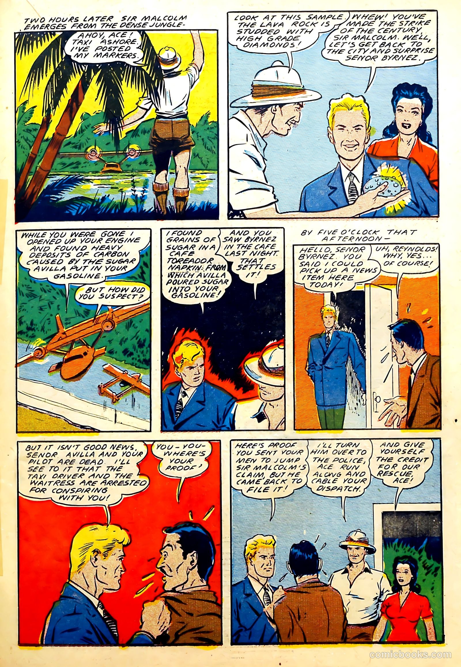 Captain Flight Comics #6 (1945) — page 27 of 53