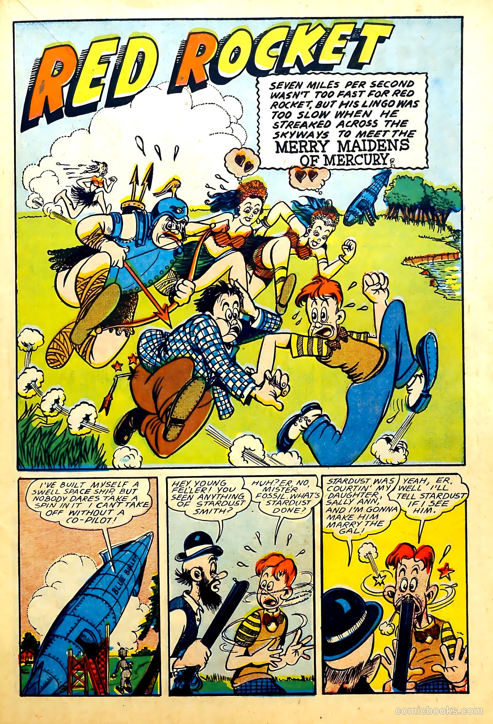 Captain Flight Comics #6 (1945) — page 29 of 53