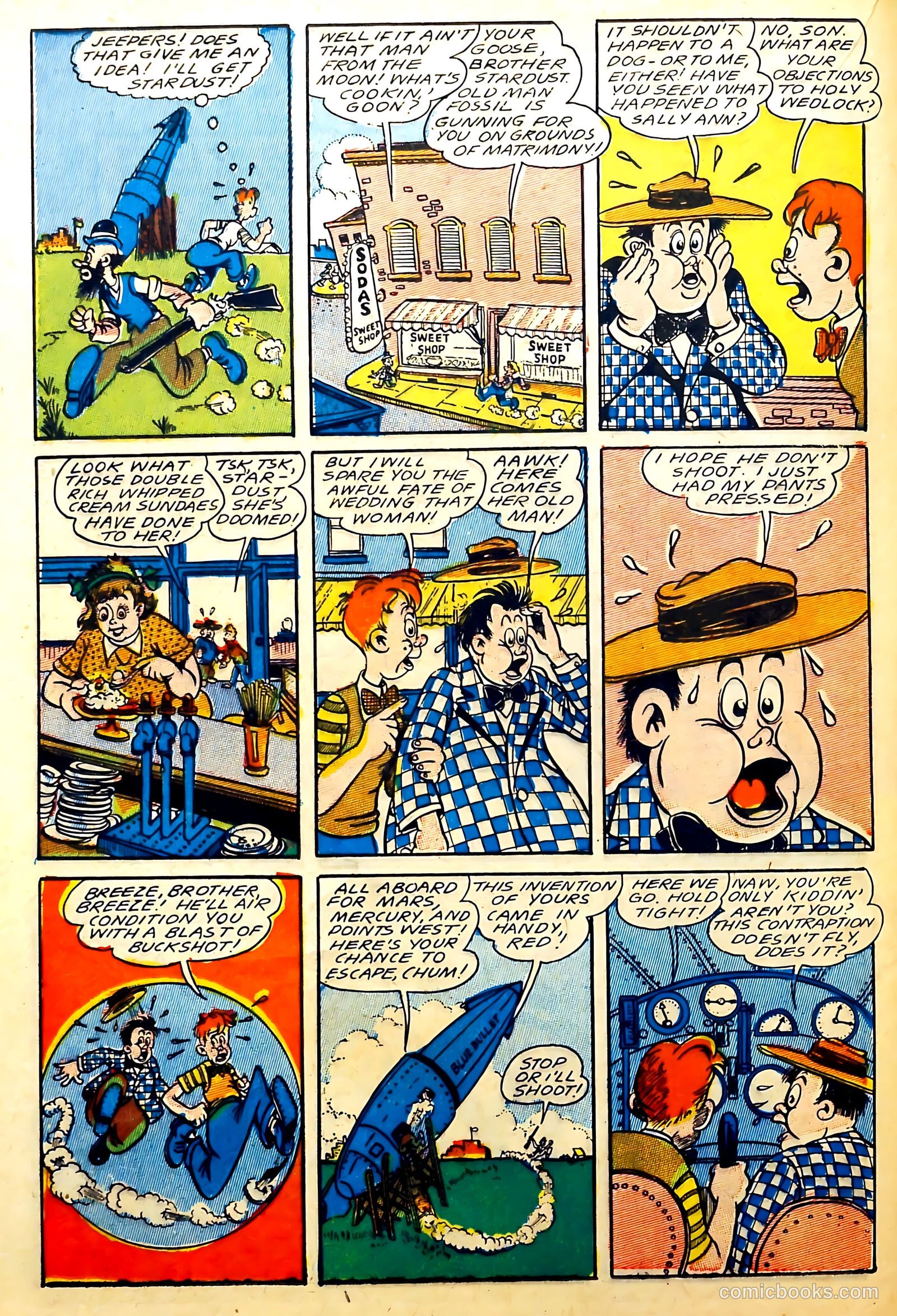 Captain Flight Comics #6 (1945) — page 30 of 53