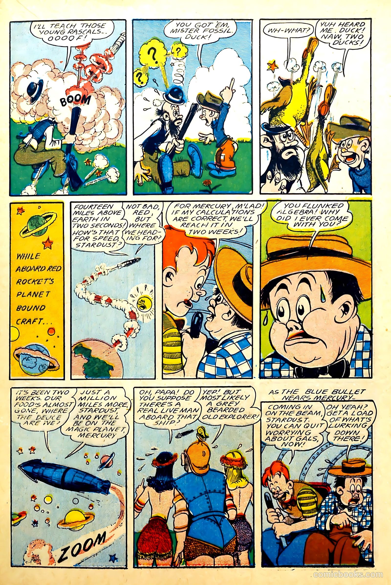Captain Flight Comics #6 (1945) — page 31 of 53