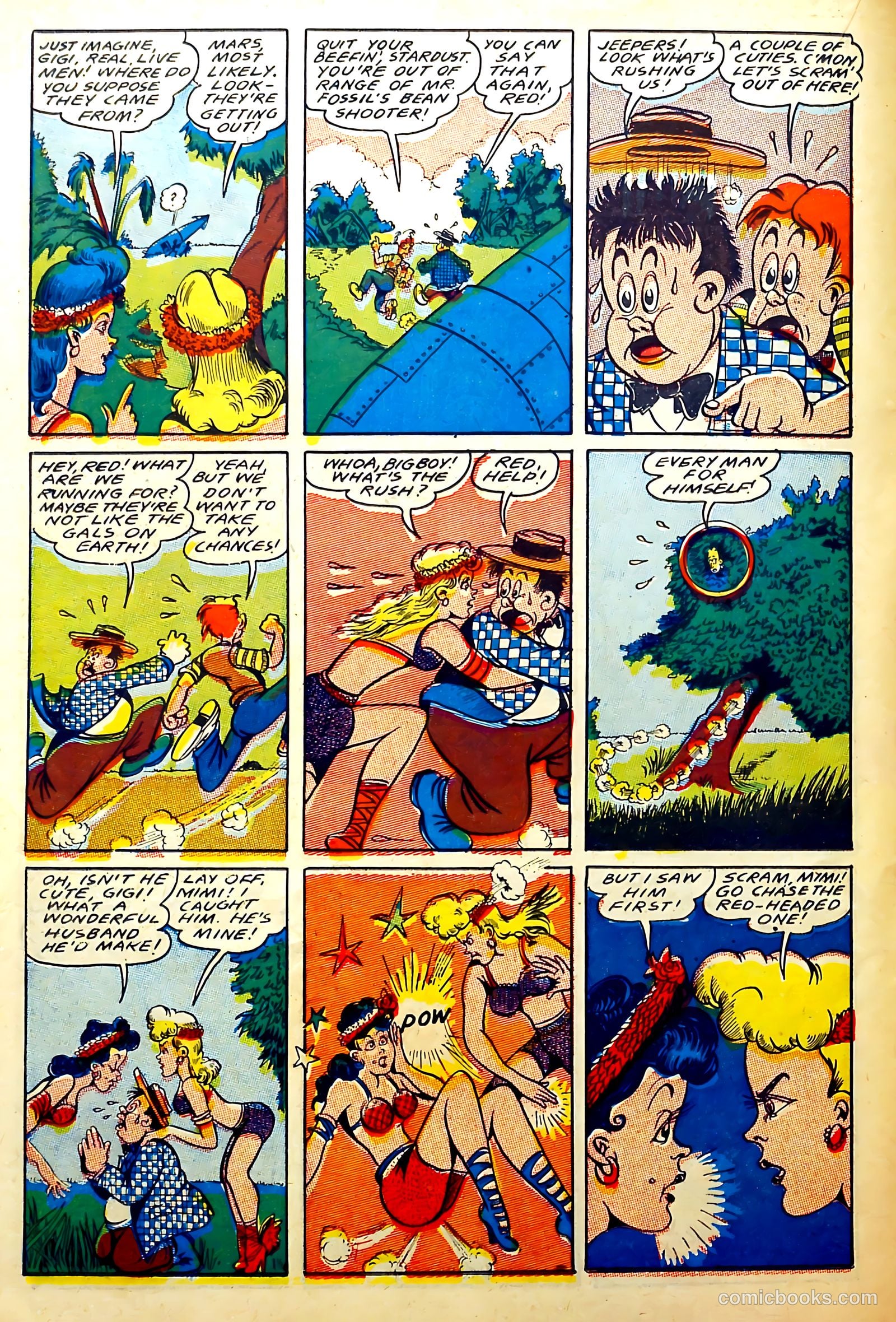Captain Flight Comics #6 (1945) — page 32 of 53