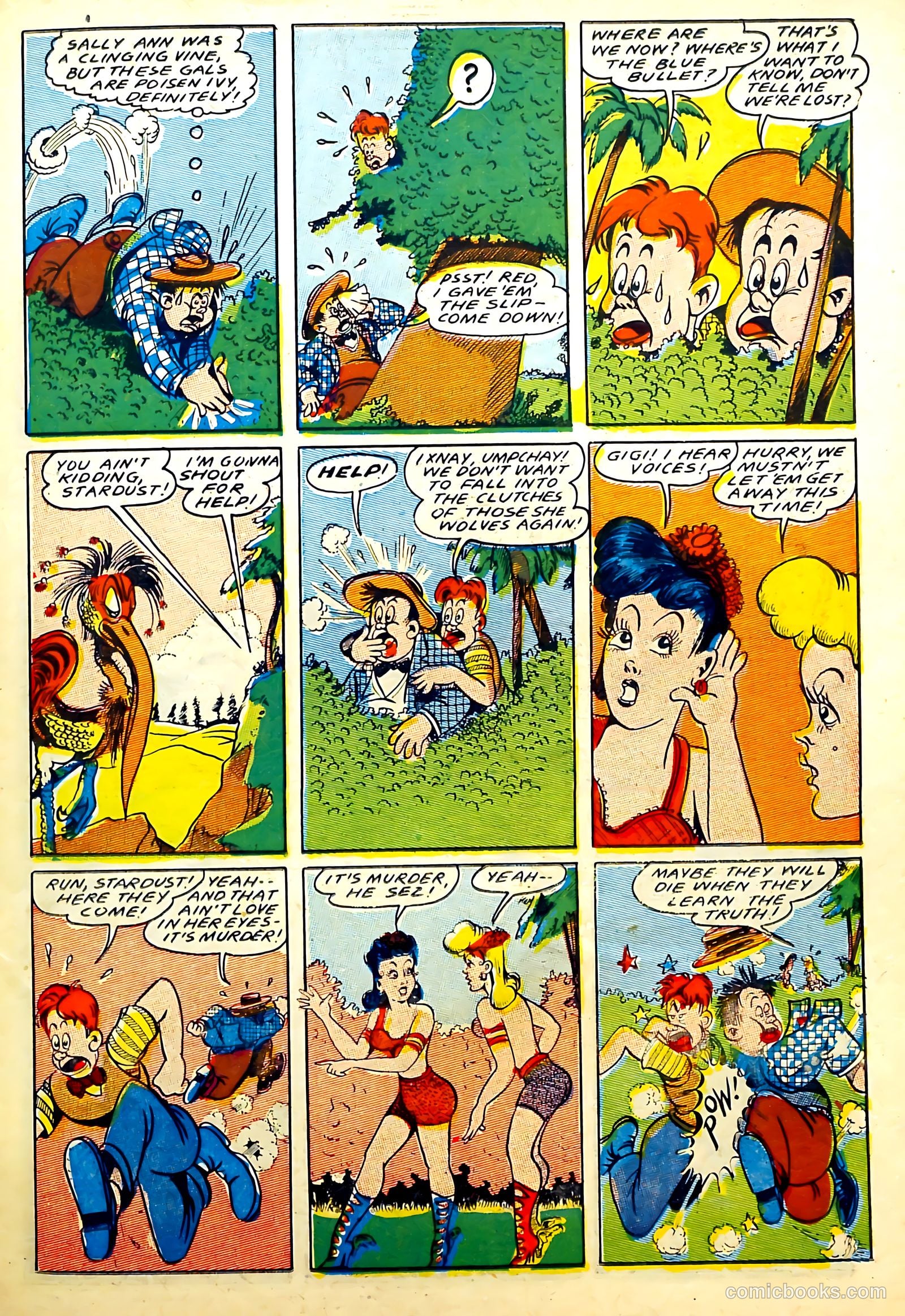 Captain Flight Comics #6 (1945) — page 33 of 53