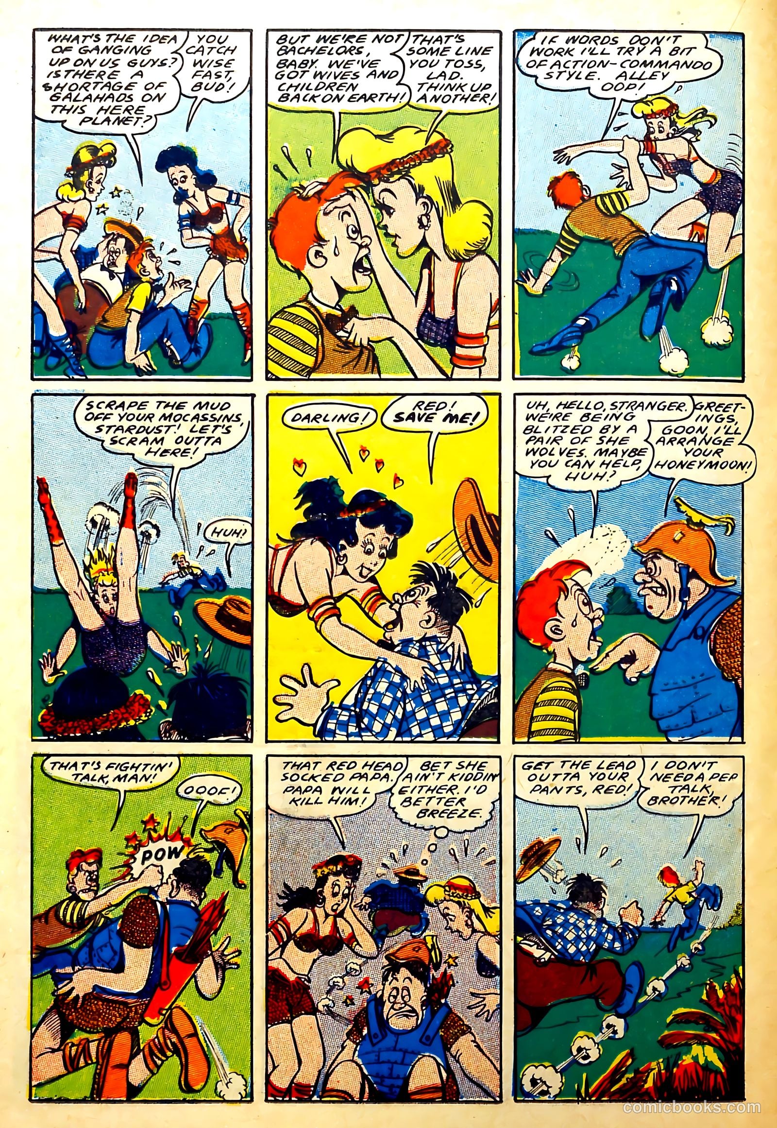 Captain Flight Comics #6 (1945) — page 34 of 53