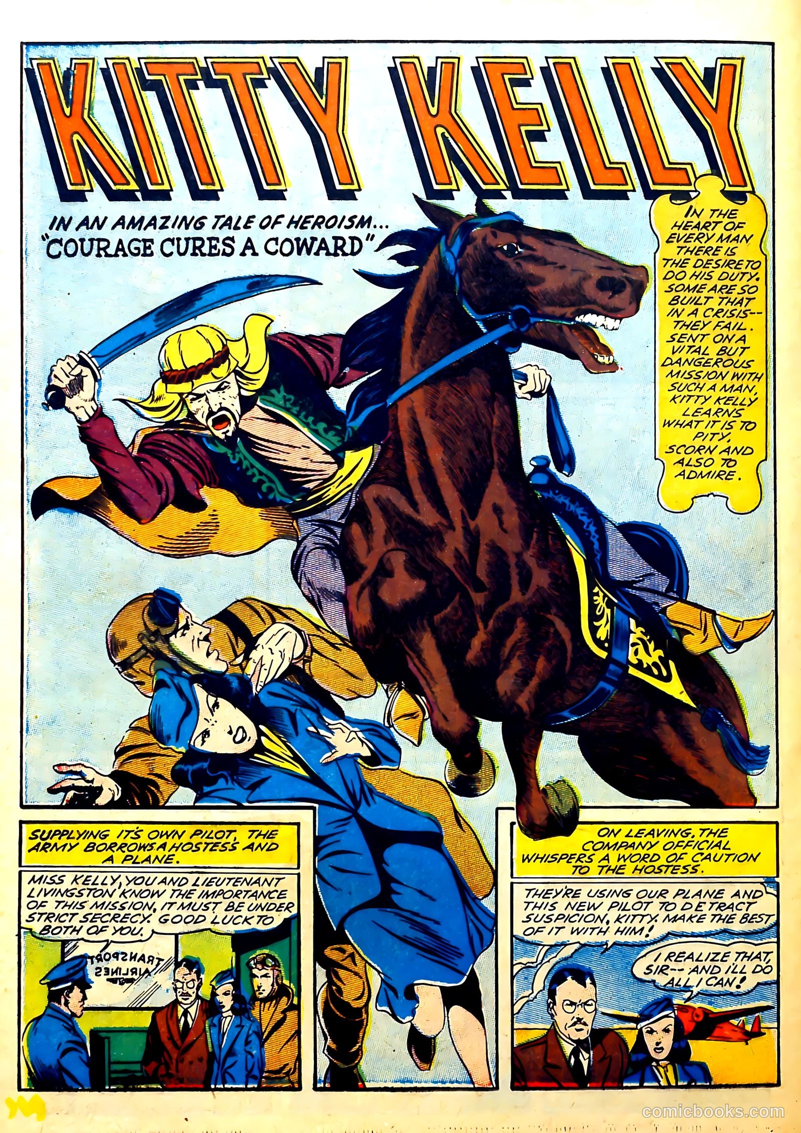 Captain Flight Comics #6 (1945) — page 36 of 53