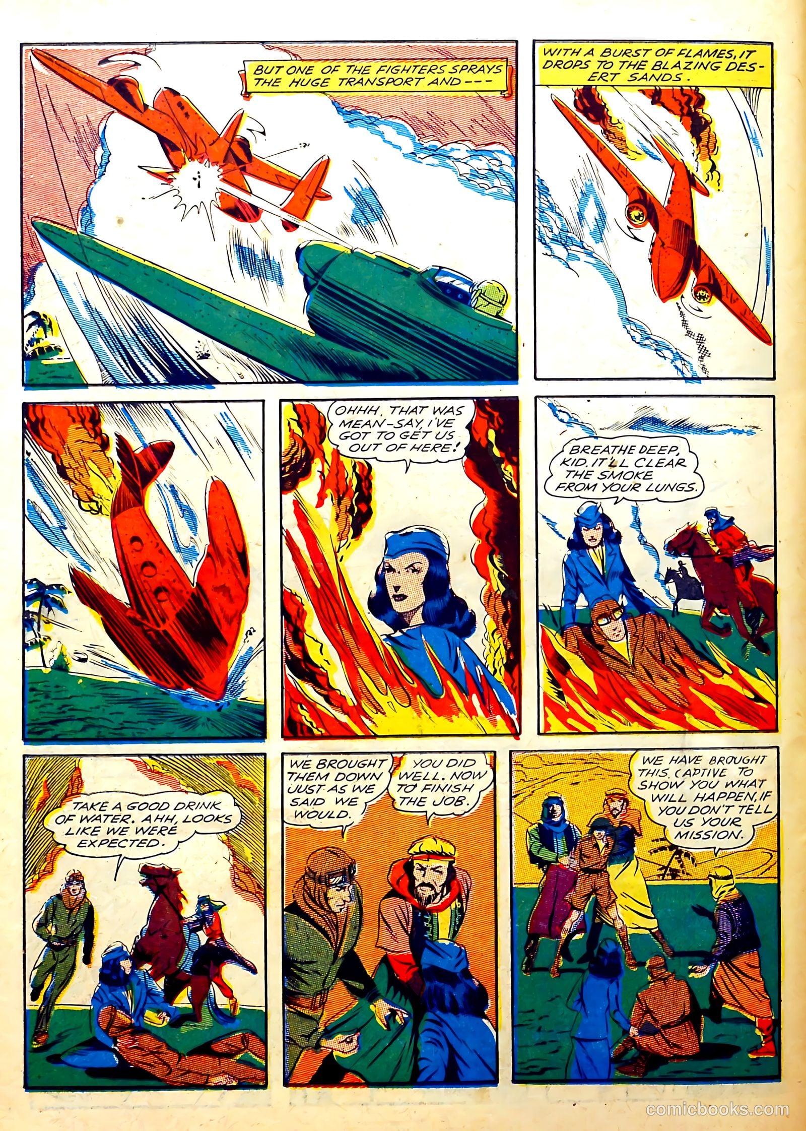Captain Flight Comics #6 (1945) — page 38 of 53