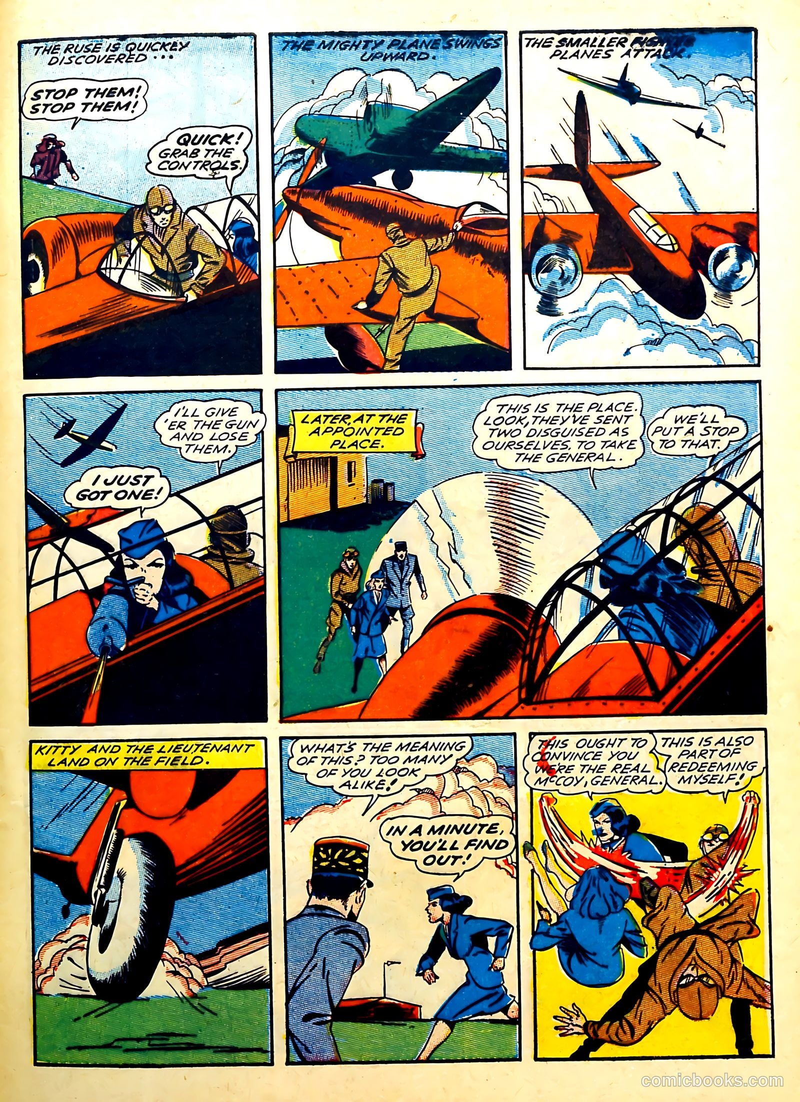 Captain Flight Comics #6 (1945) — page 41 of 53
