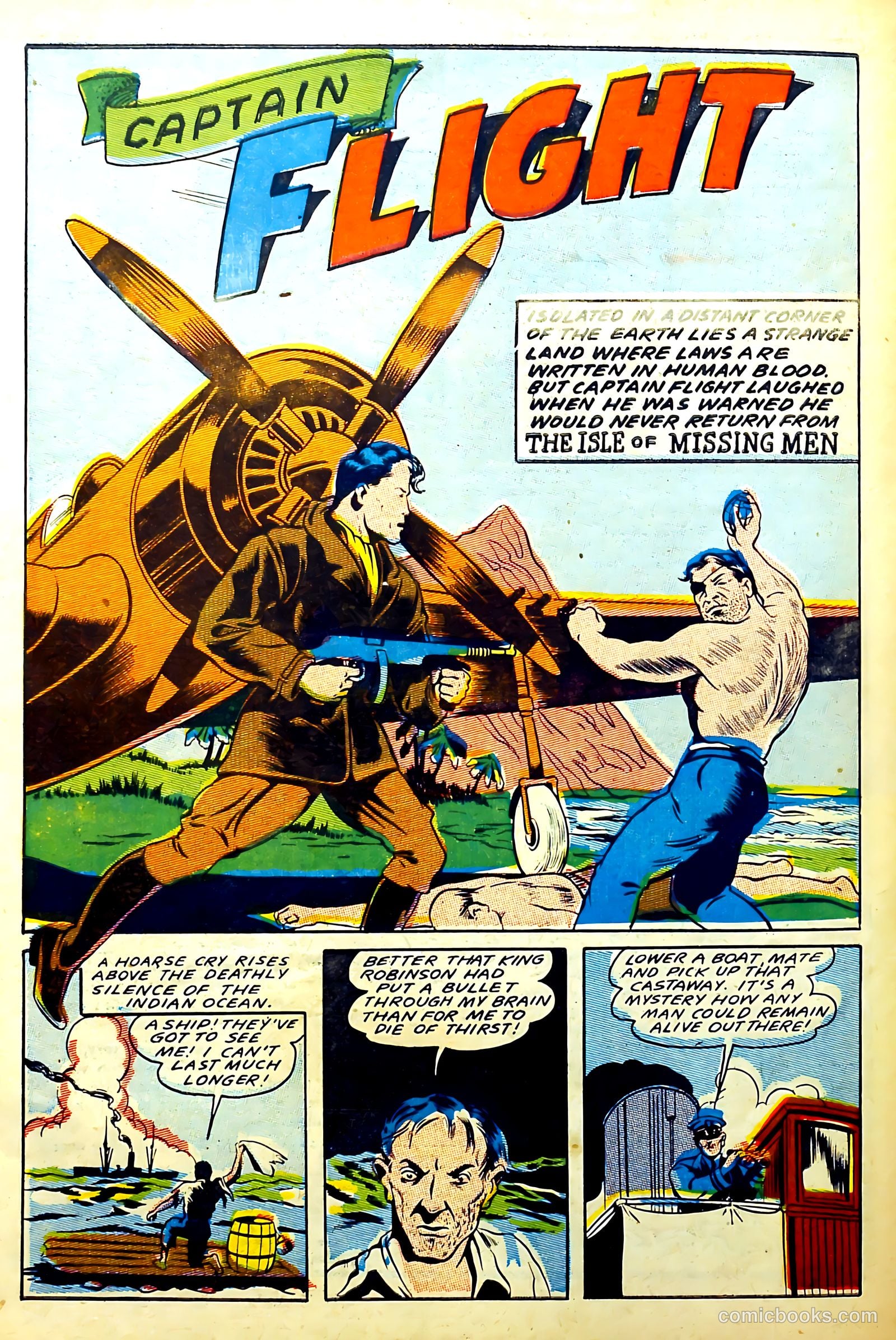 Captain Flight Comics #6 (1945) — page 44 of 53