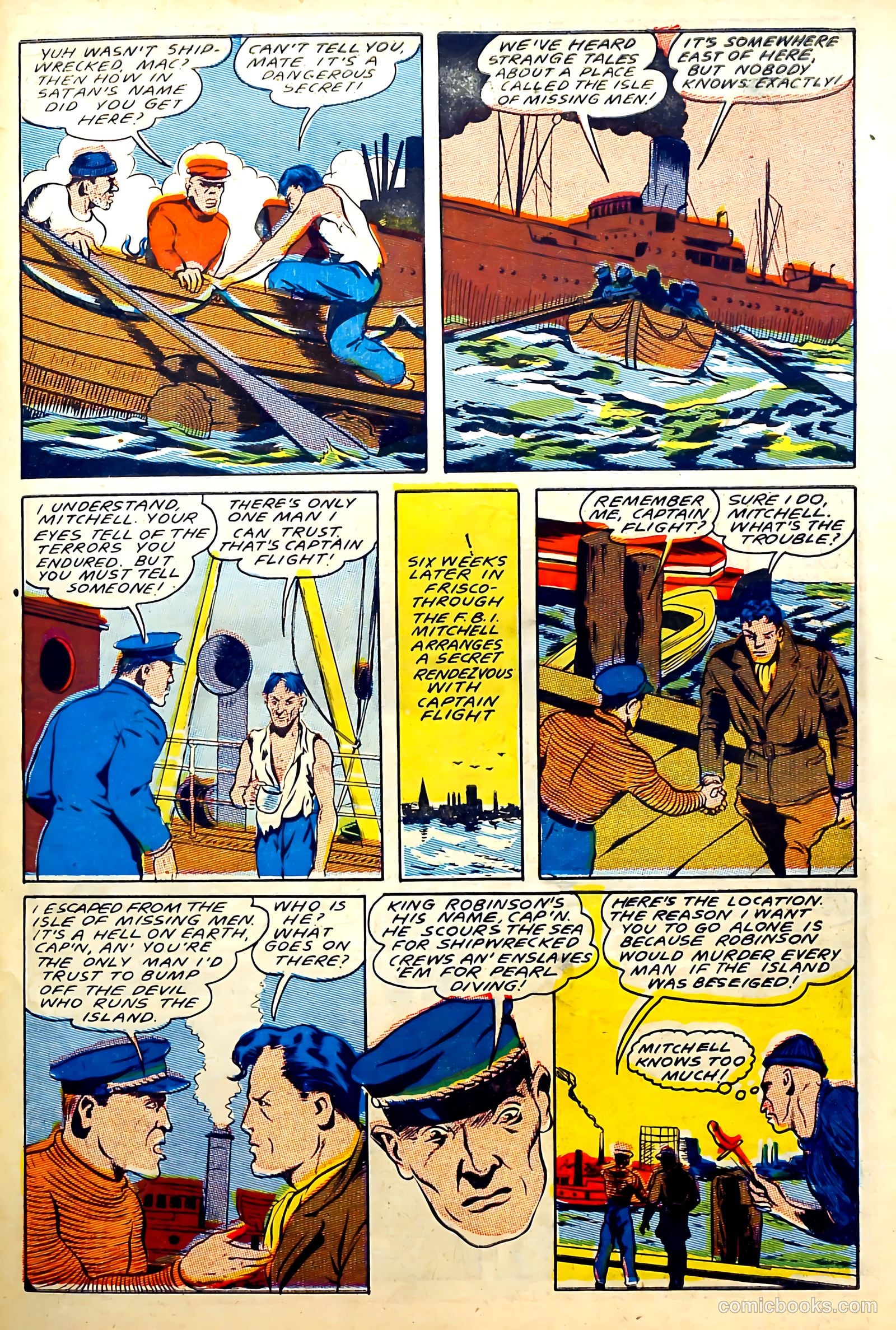 Captain Flight Comics #6 (1945) — page 45 of 53