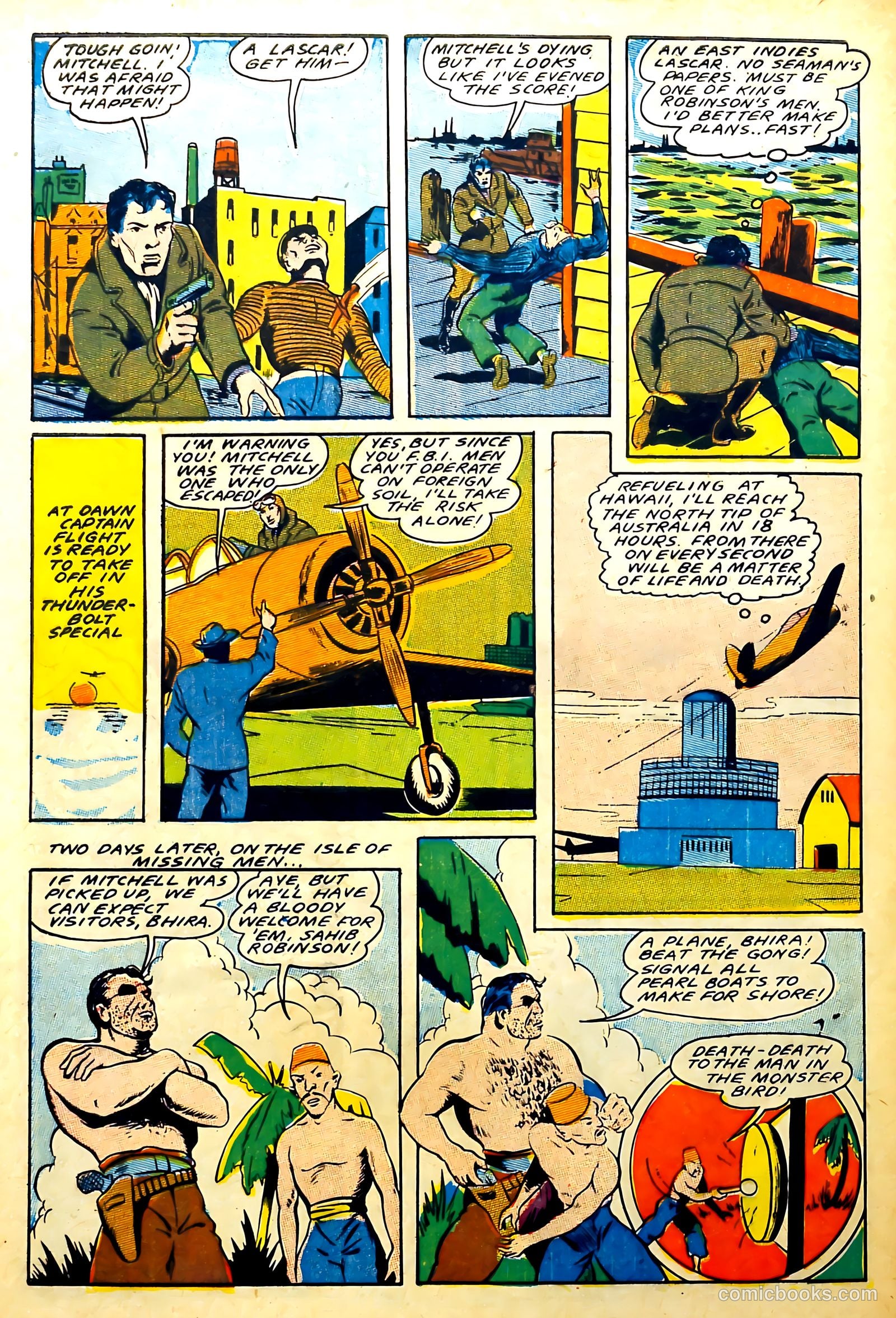 Captain Flight Comics #6 (1945) — page 46 of 53