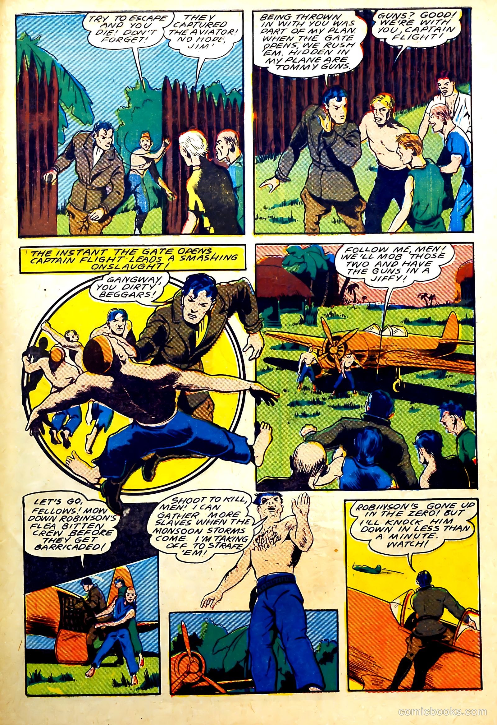 Captain Flight Comics #6 (1945) — page 49 of 53