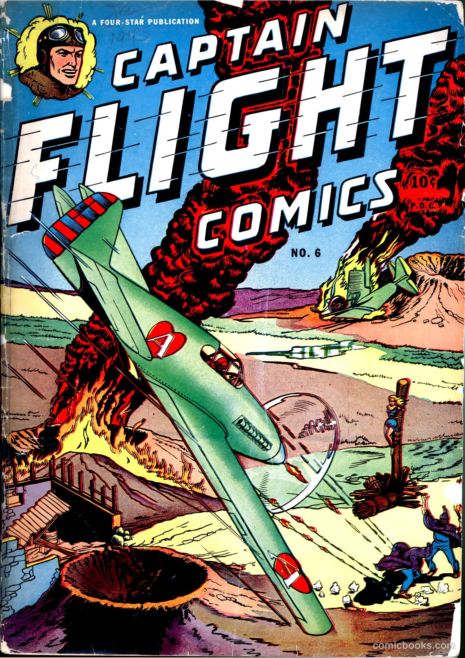 Captain Flight Comics #6 (1945) — page 53 of 53