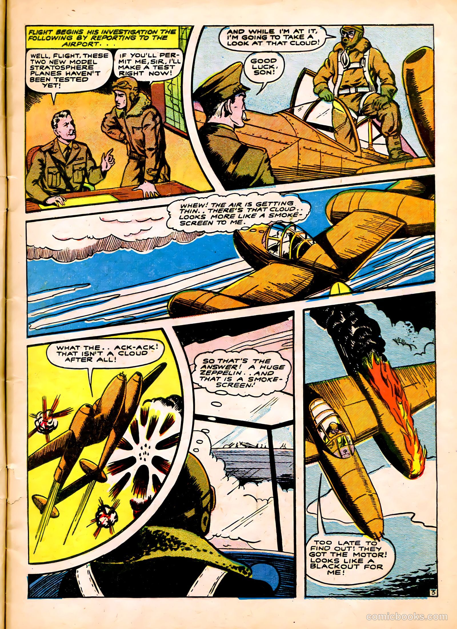 Captain Flight Comics #7 (1945) — page 5 of 52