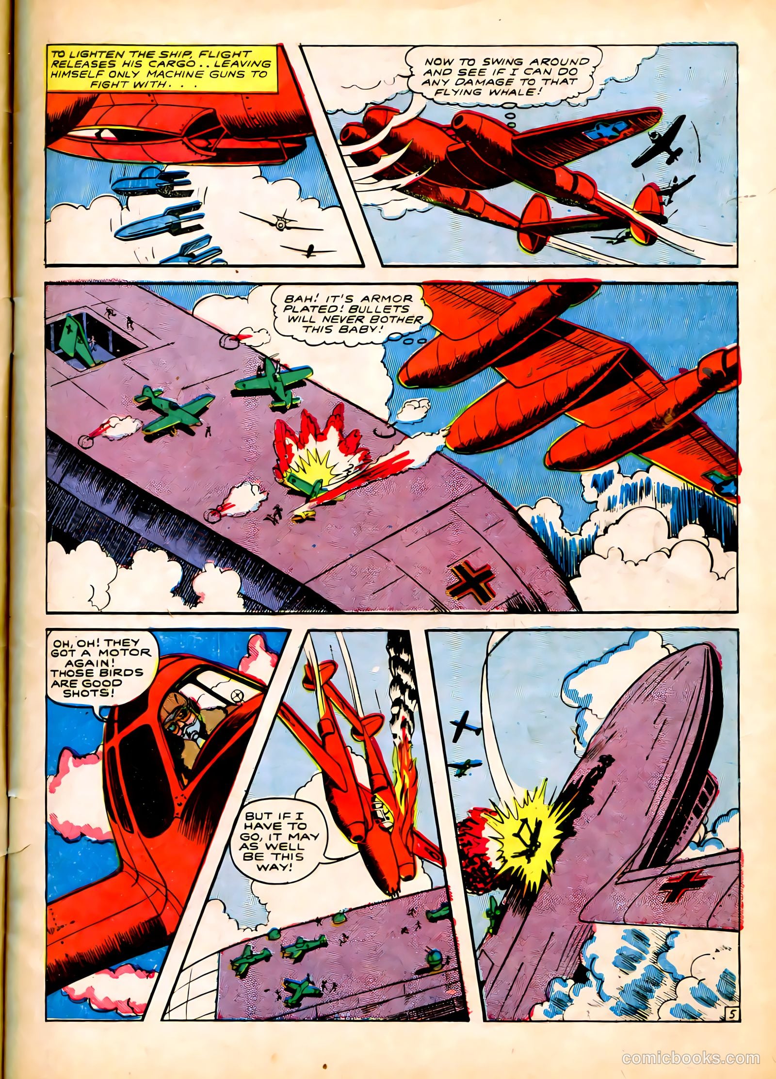 Captain Flight Comics #7 (1945) — page 7 of 52