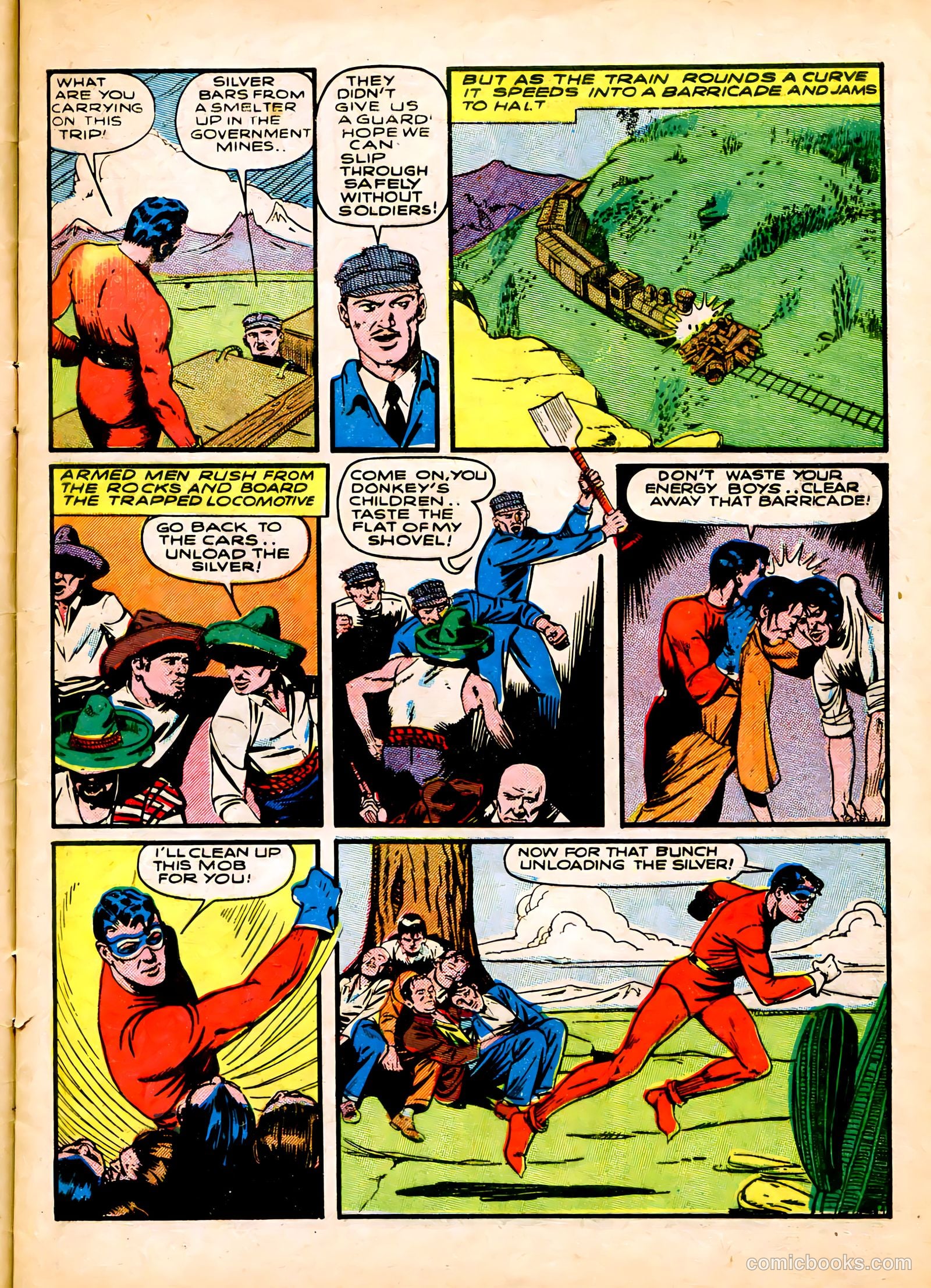 Captain Flight Comics #7 (1945) — page 13 of 52