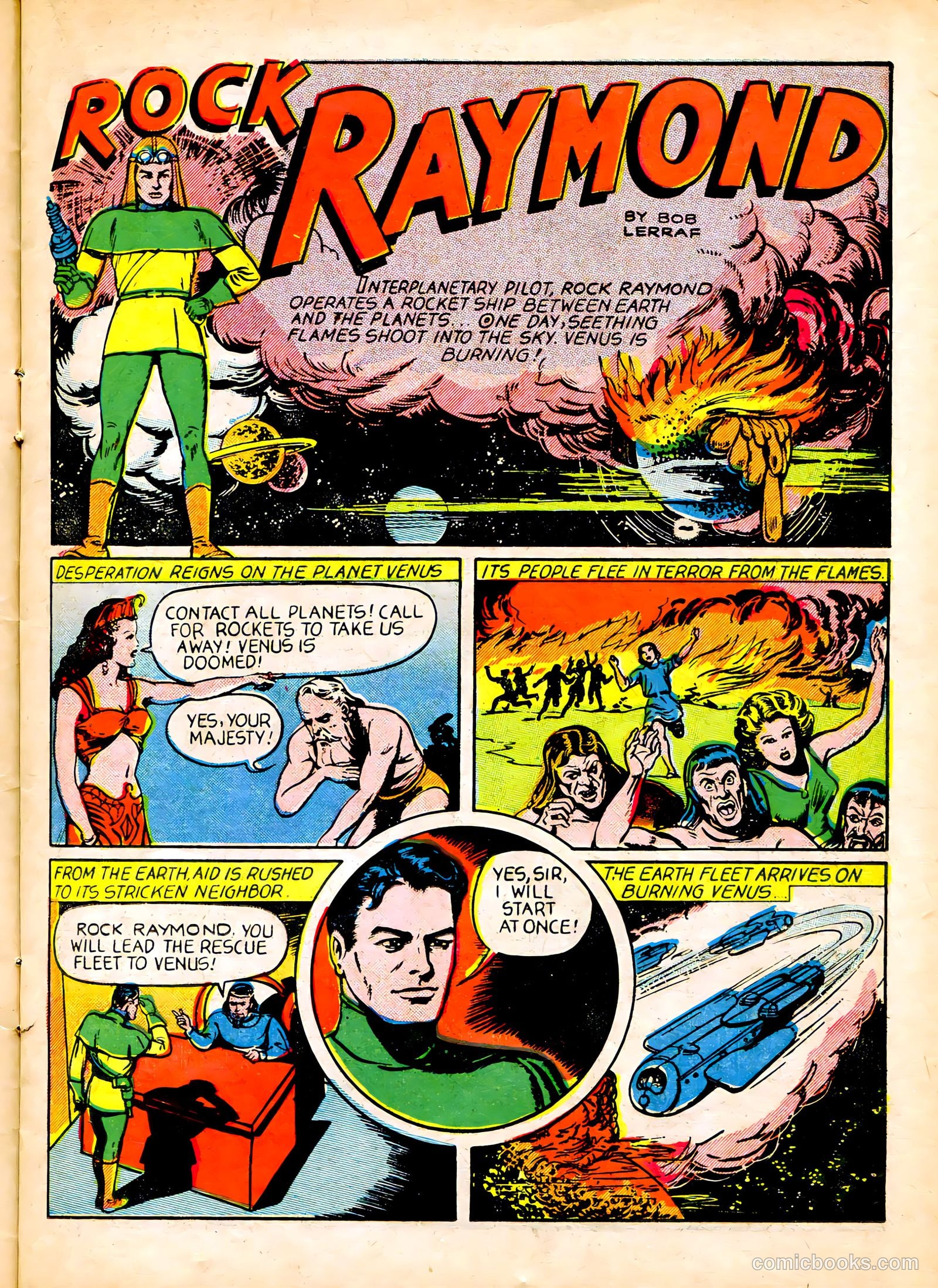 Captain Flight Comics #7 (1945) — page 17 of 52