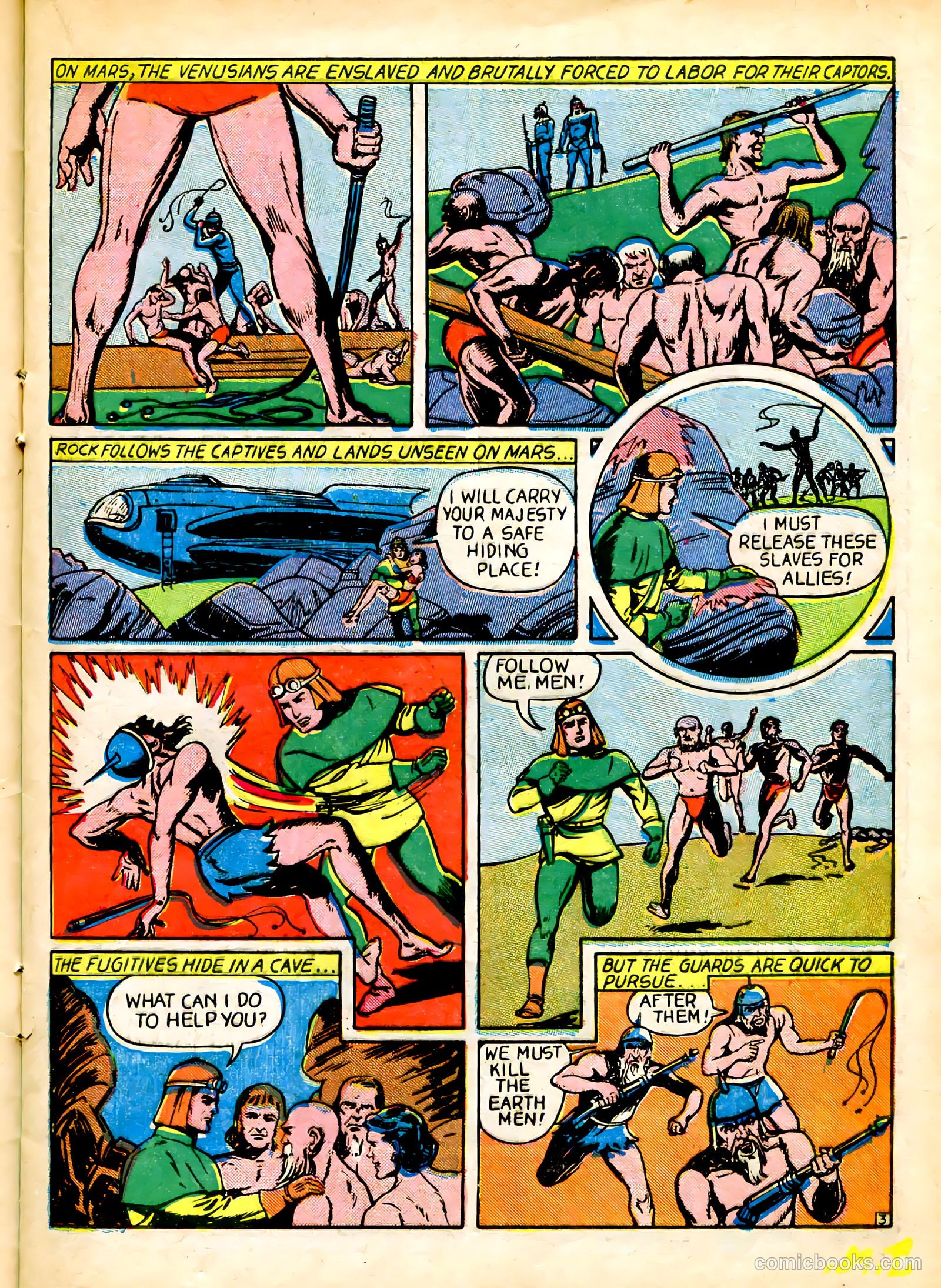 Captain Flight Comics #7 (1945) — page 19 of 52