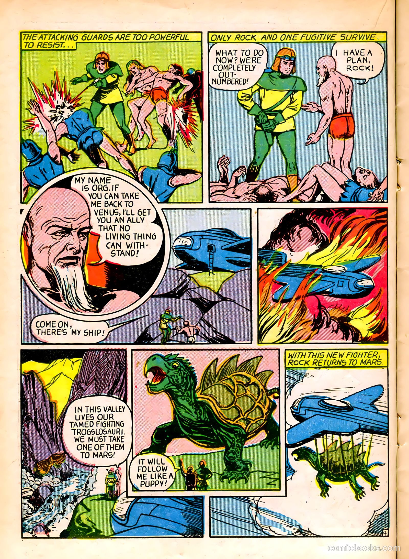 Captain Flight Comics #7 (1945) — page 20 of 52