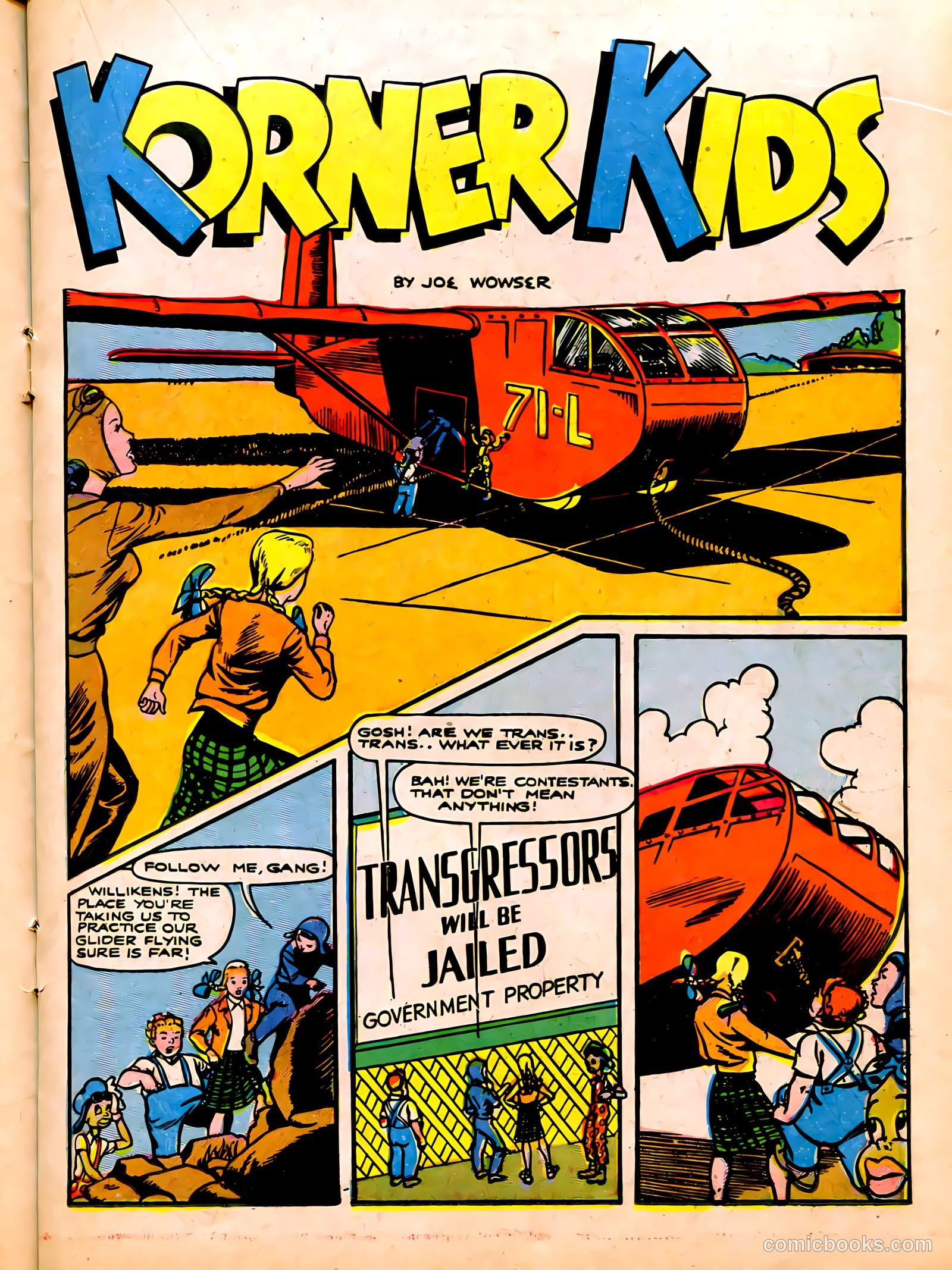 Captain Flight Comics #7 (1945) — page 23 of 52