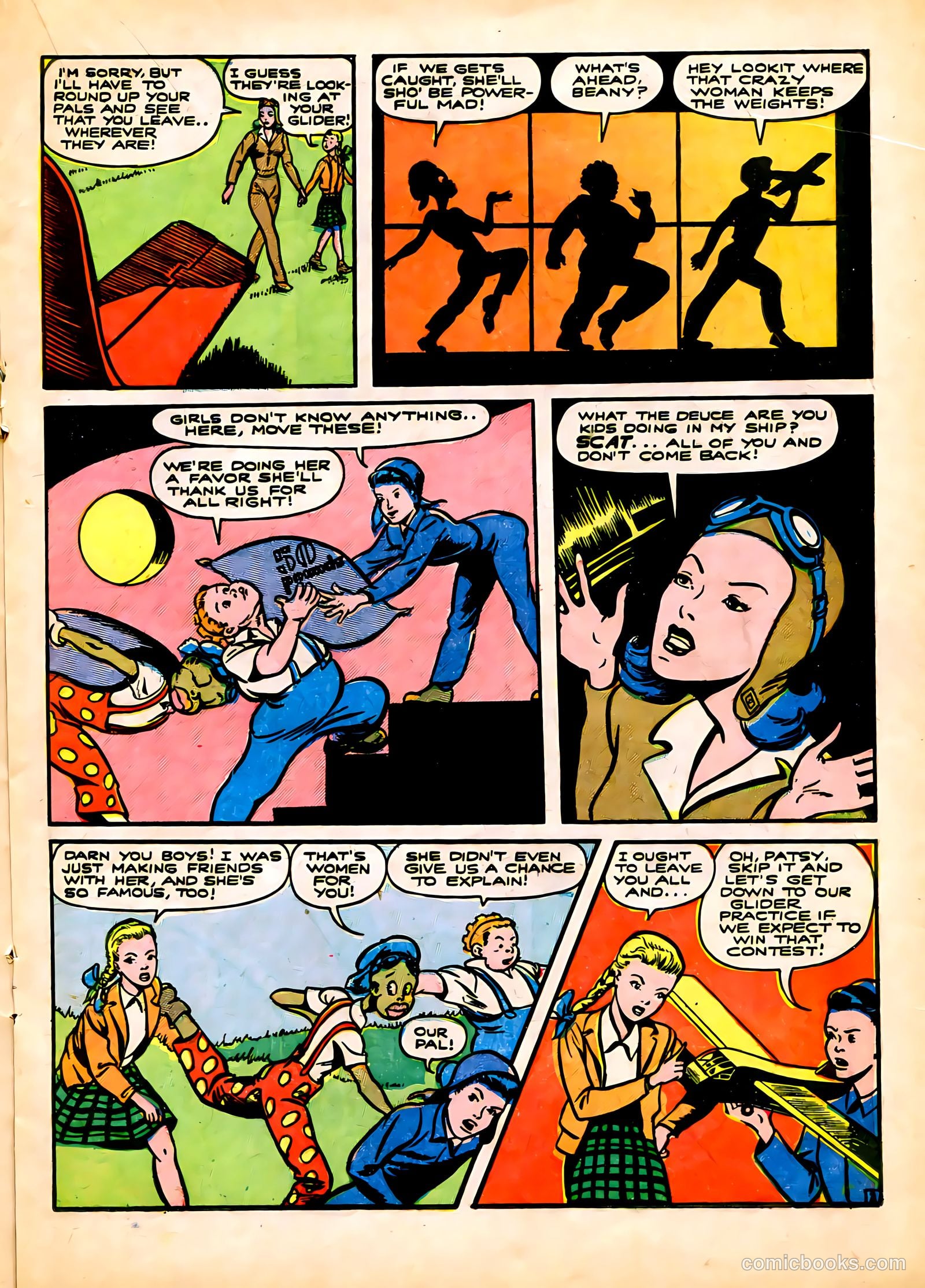 Captain Flight Comics #7 (1945) — page 25 of 52