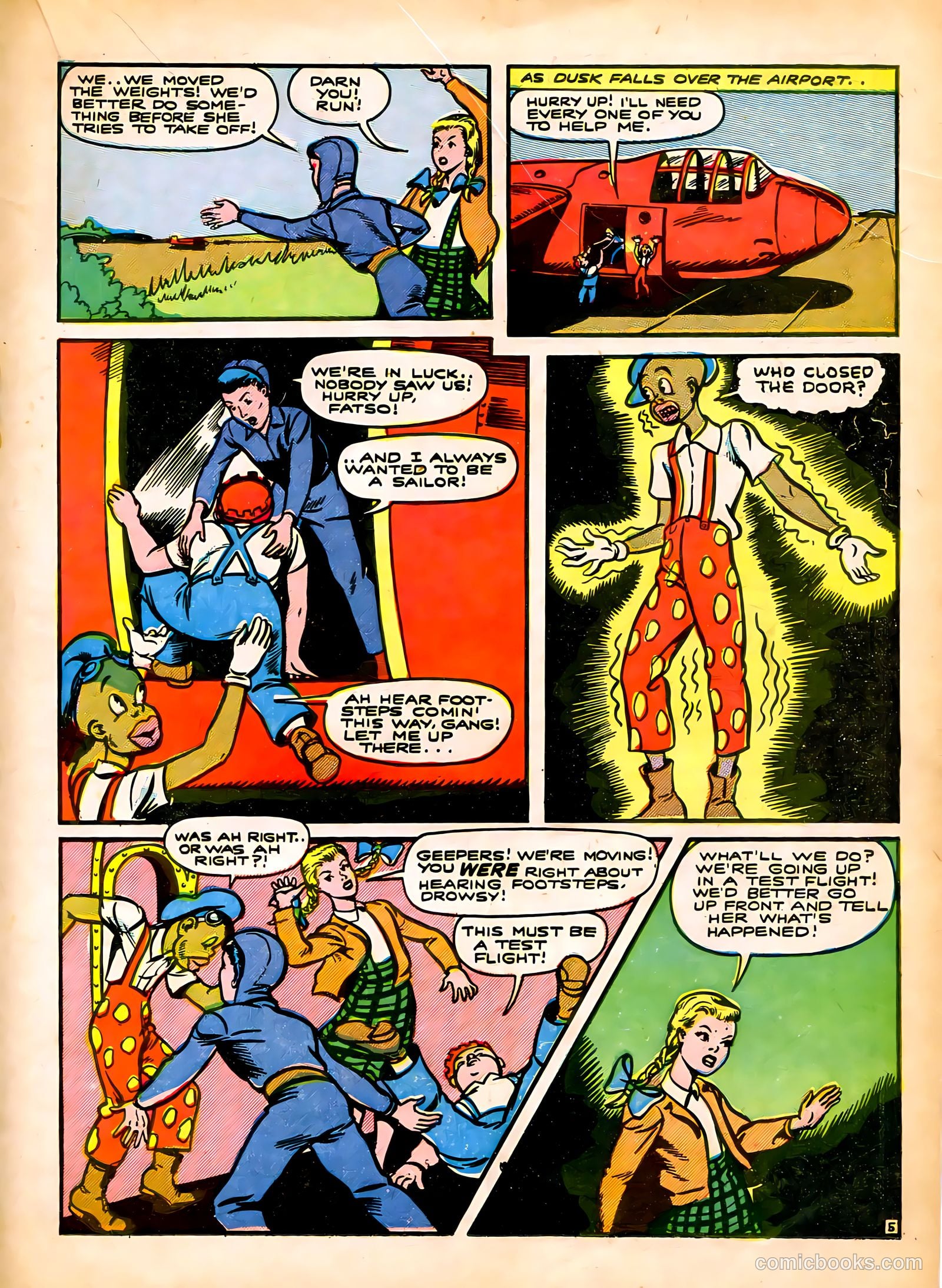 Captain Flight Comics #7 (1945) — page 27 of 52