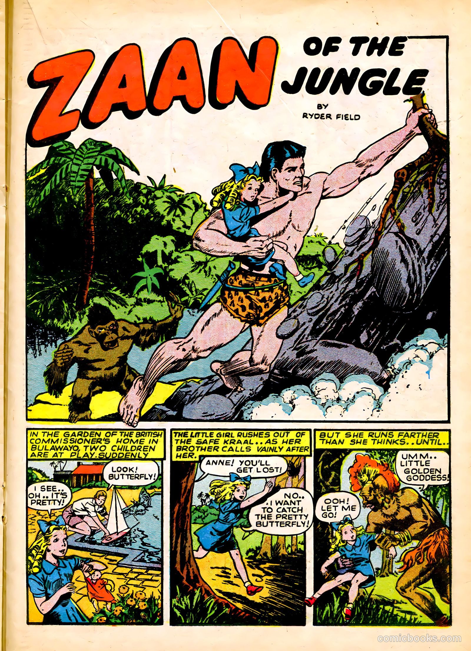Captain Flight Comics #7 (1945) — page 29 of 52