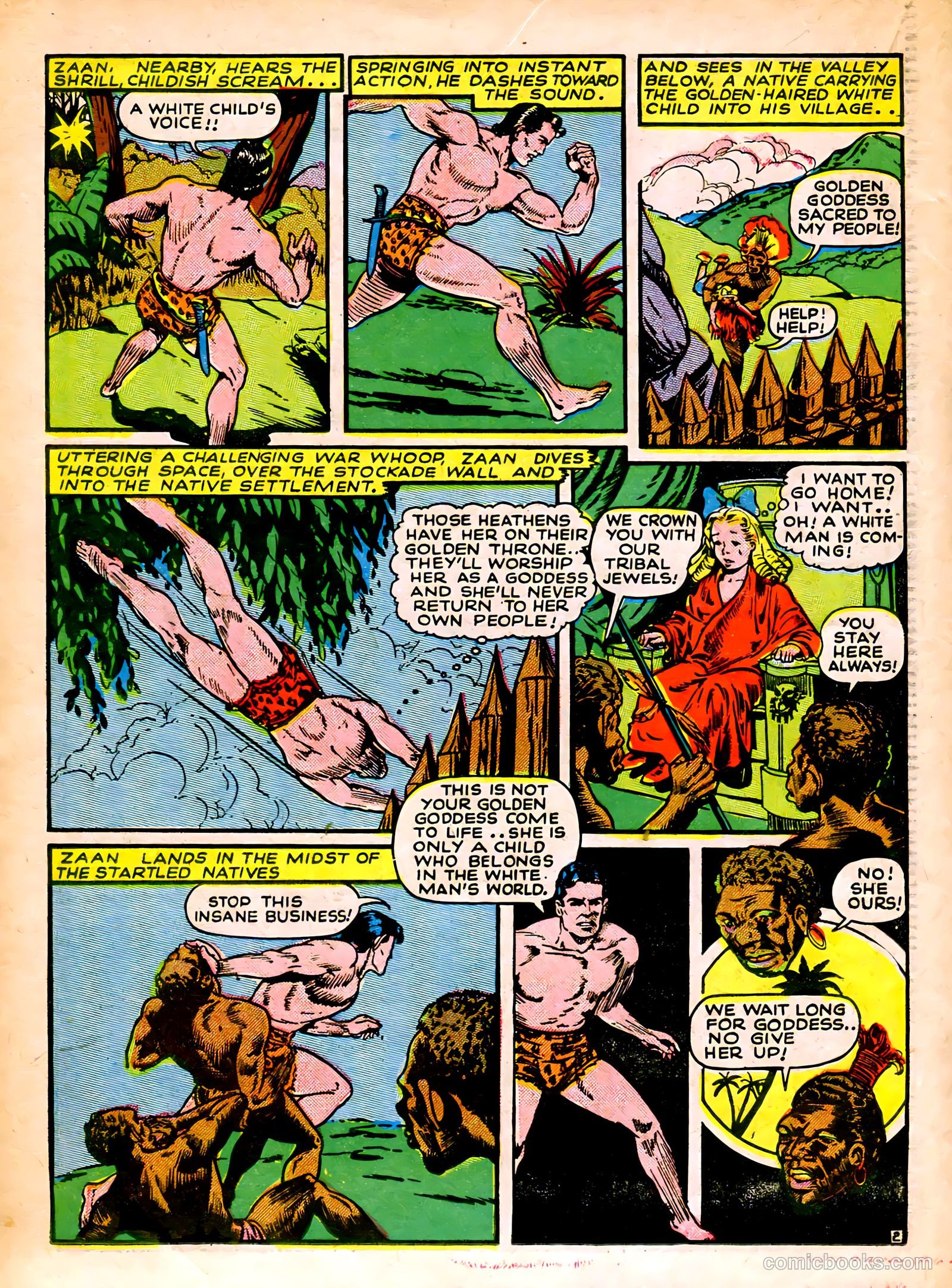 Captain Flight Comics #7 (1945) — page 30 of 52