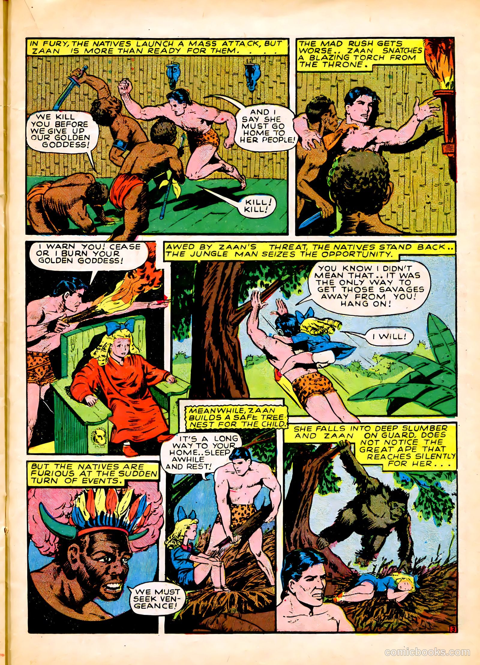 Captain Flight Comics #7 (1945) — page 31 of 52