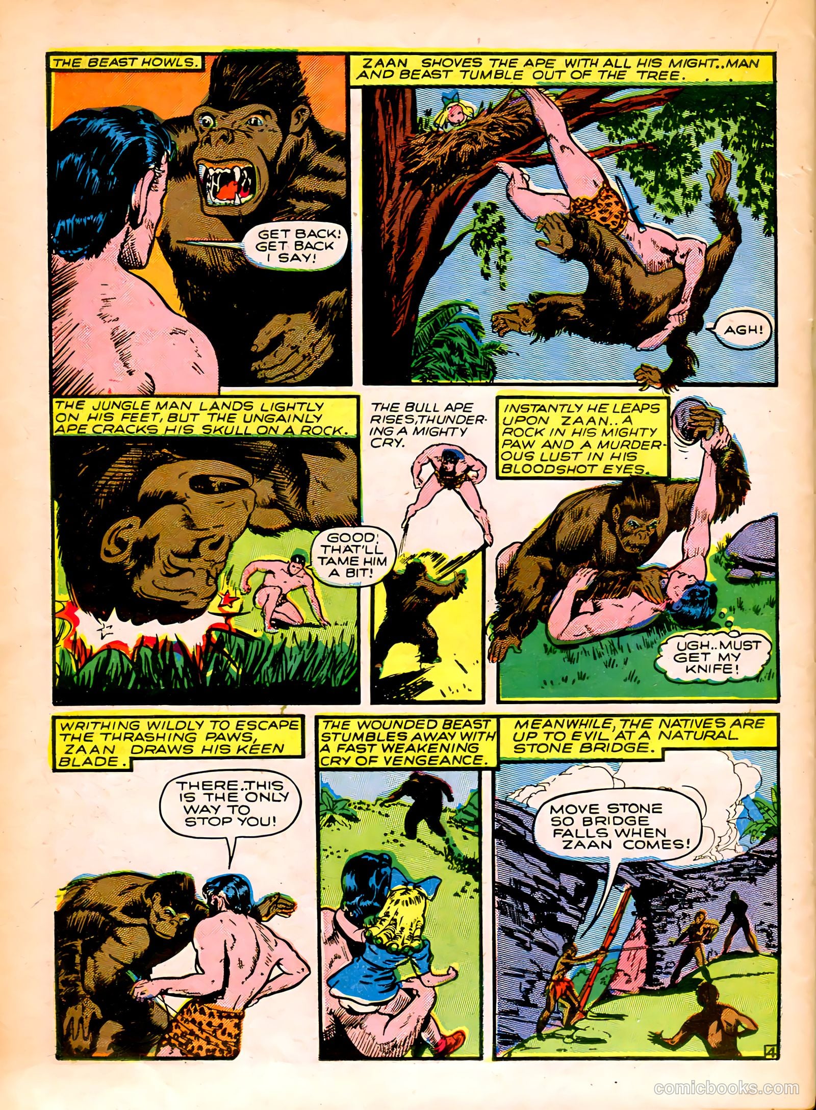 Captain Flight Comics #7 (1945) — page 32 of 52