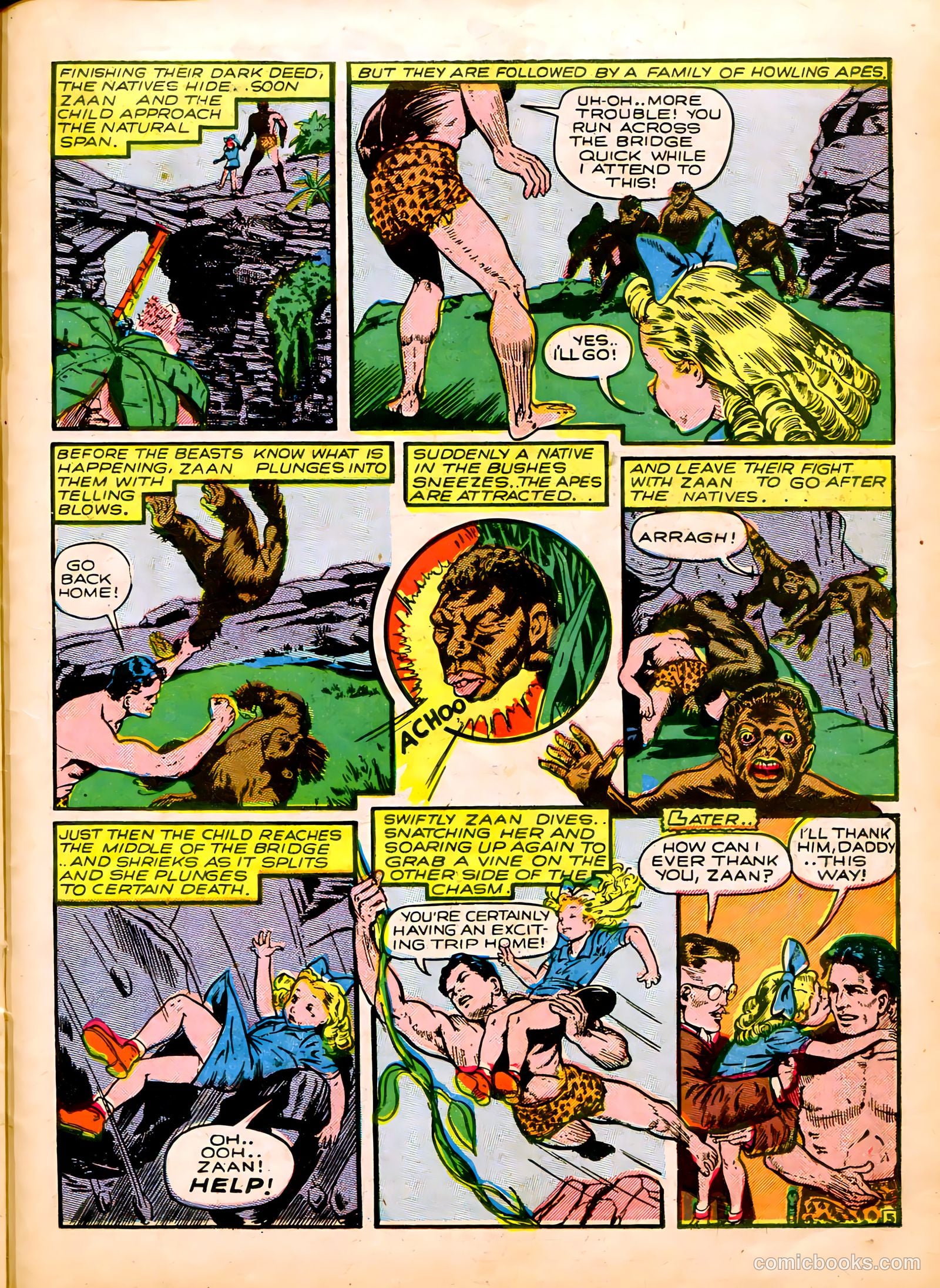 Captain Flight Comics #7 (1945) — page 33 of 52