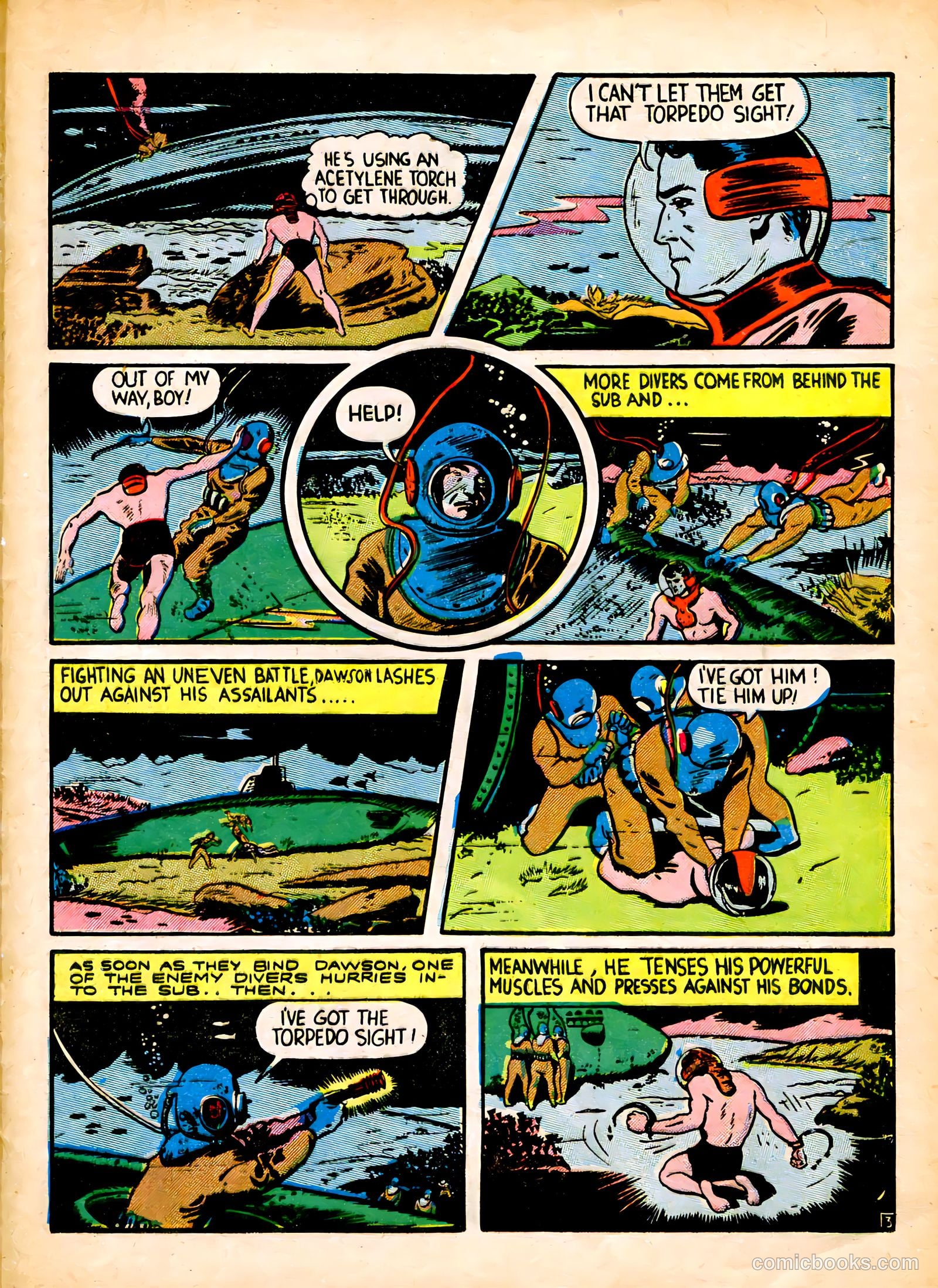 Captain Flight Comics #7 (1945) — page 37 of 52