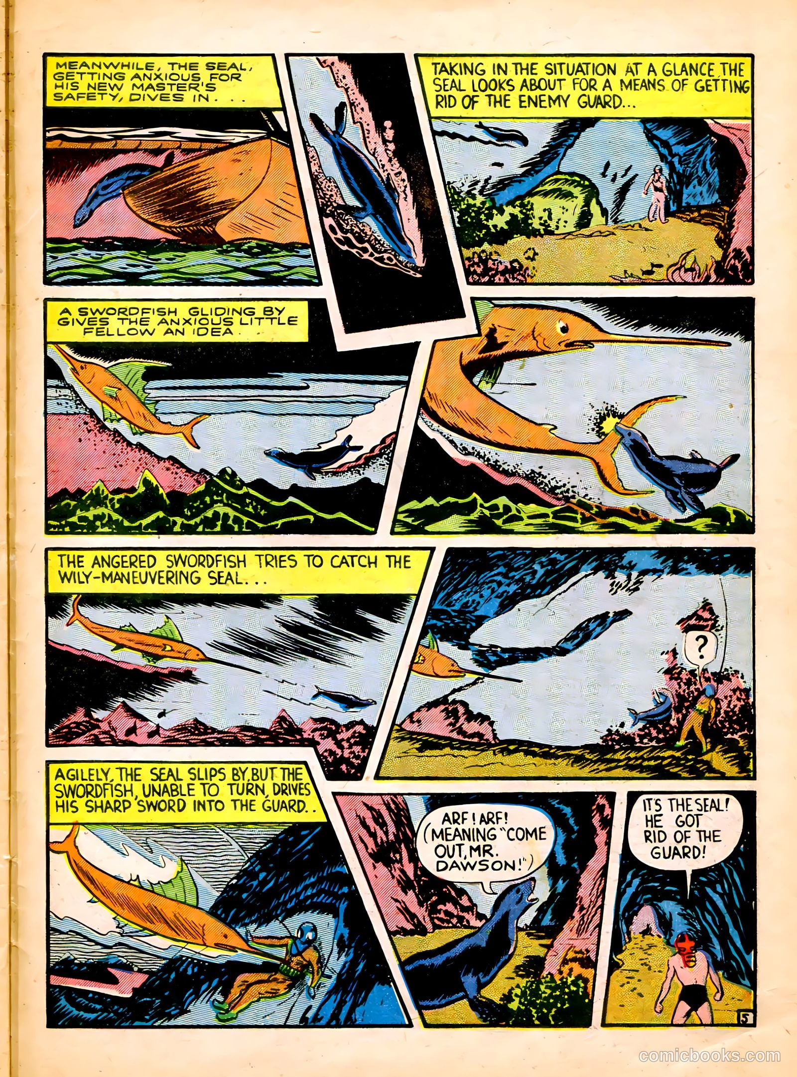 Captain Flight Comics #7 (1945) — page 39 of 52