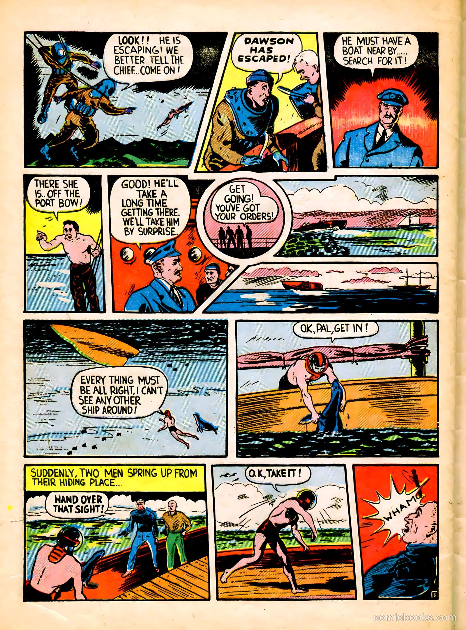 Captain Flight Comics #7 (1945) — page 40 of 52