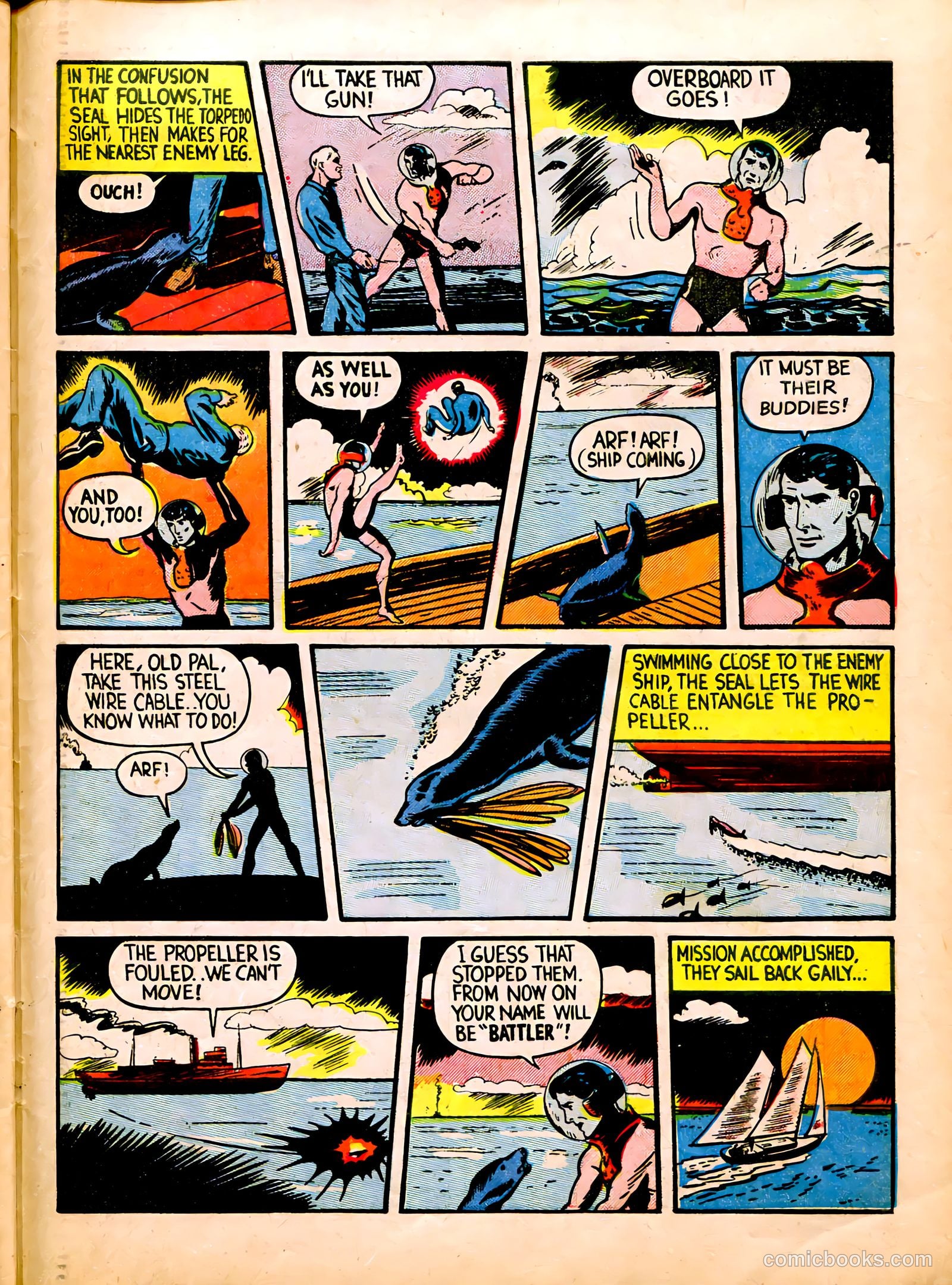 Captain Flight Comics #7 (1945) — page 41 of 52