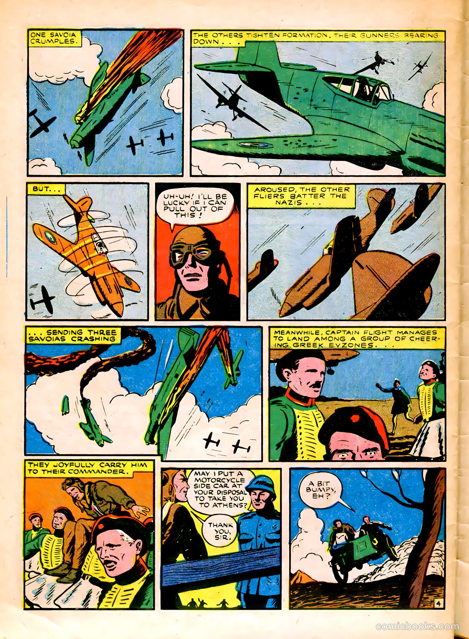 Captain Flight Comics #7 (1945) — page 46 of 52