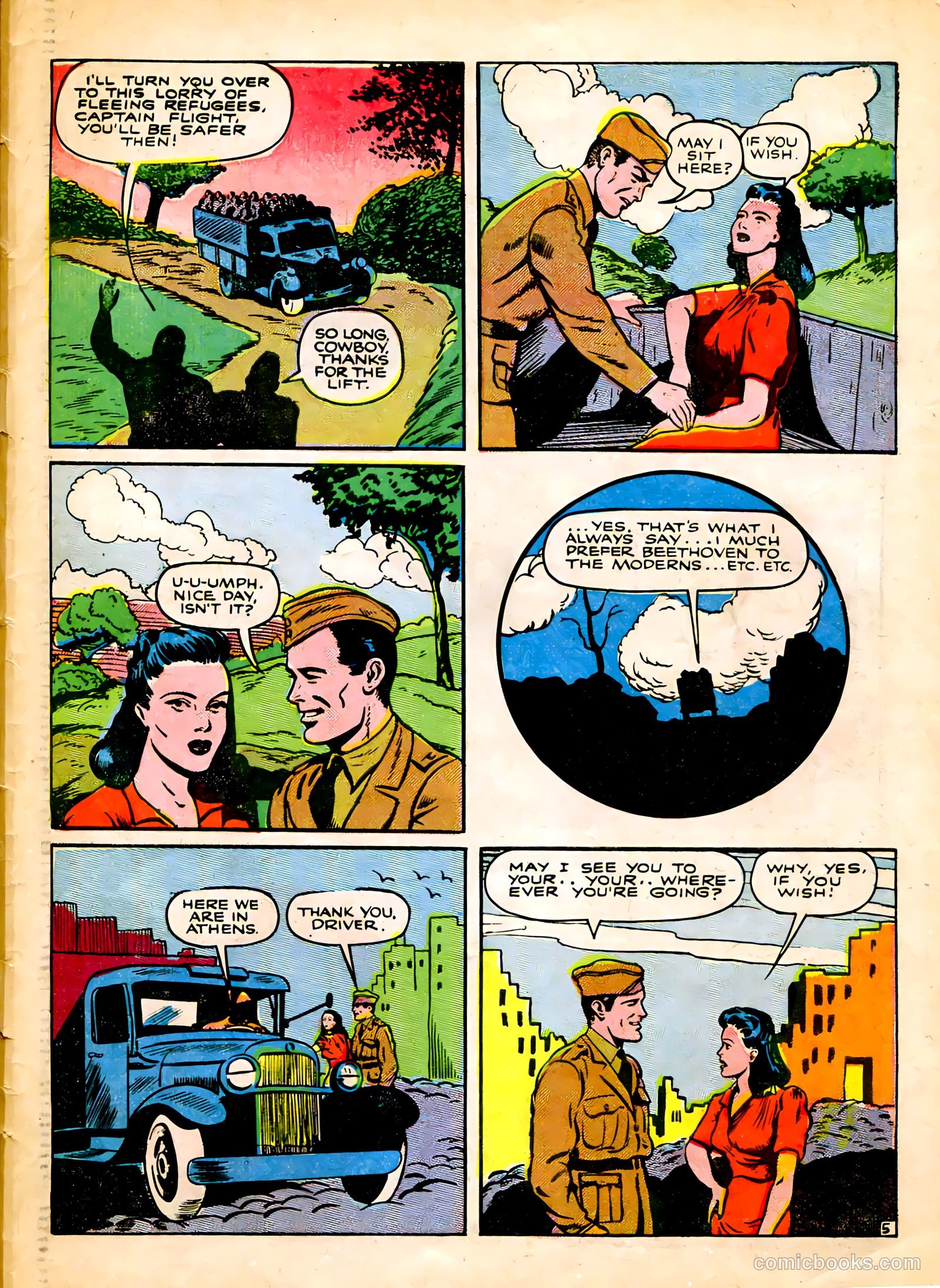 Captain Flight Comics #7 (1945) — page 47 of 52