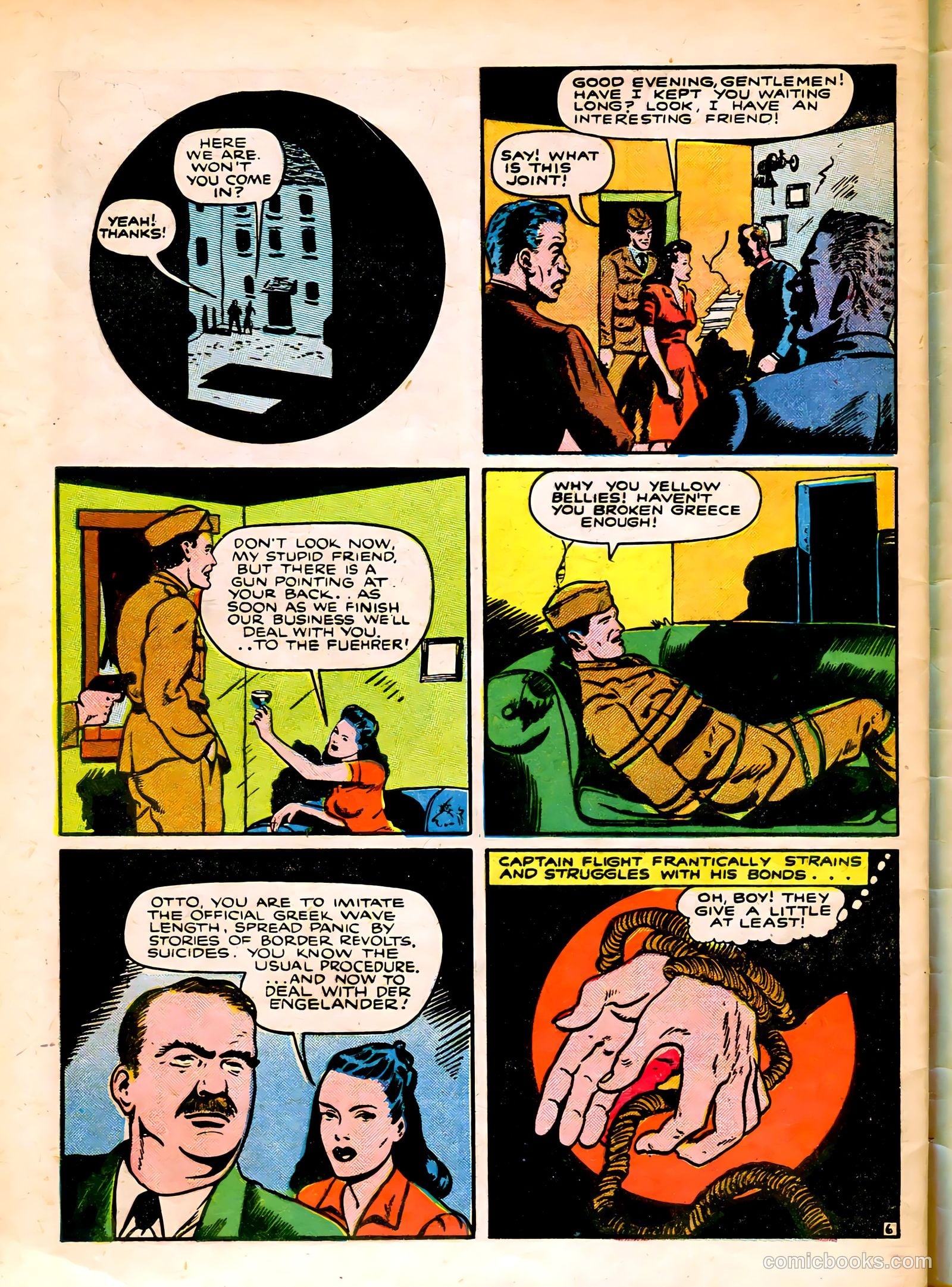 Captain Flight Comics #7 (1945) — page 48 of 52