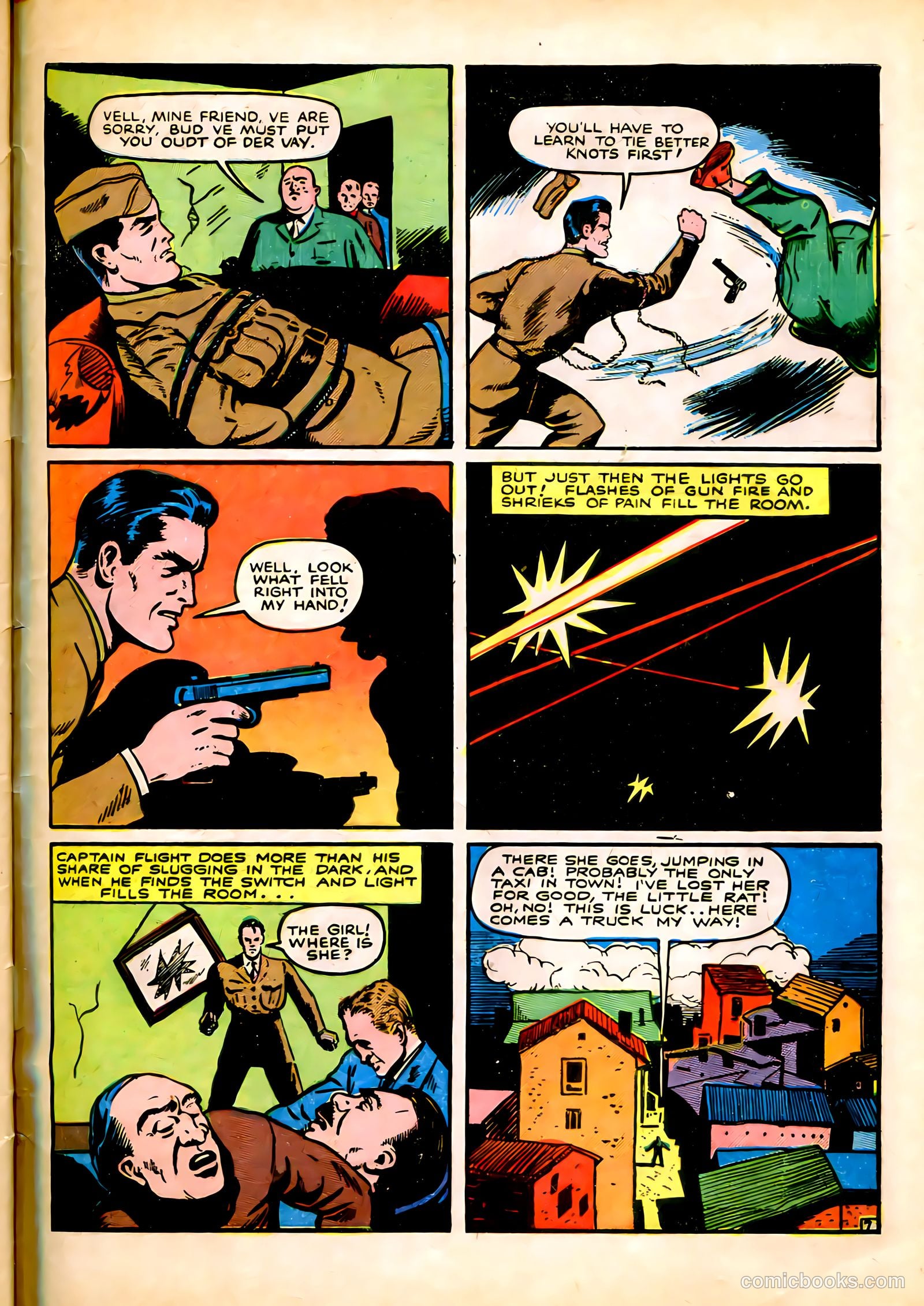 Captain Flight Comics #7 (1945) — page 49 of 52