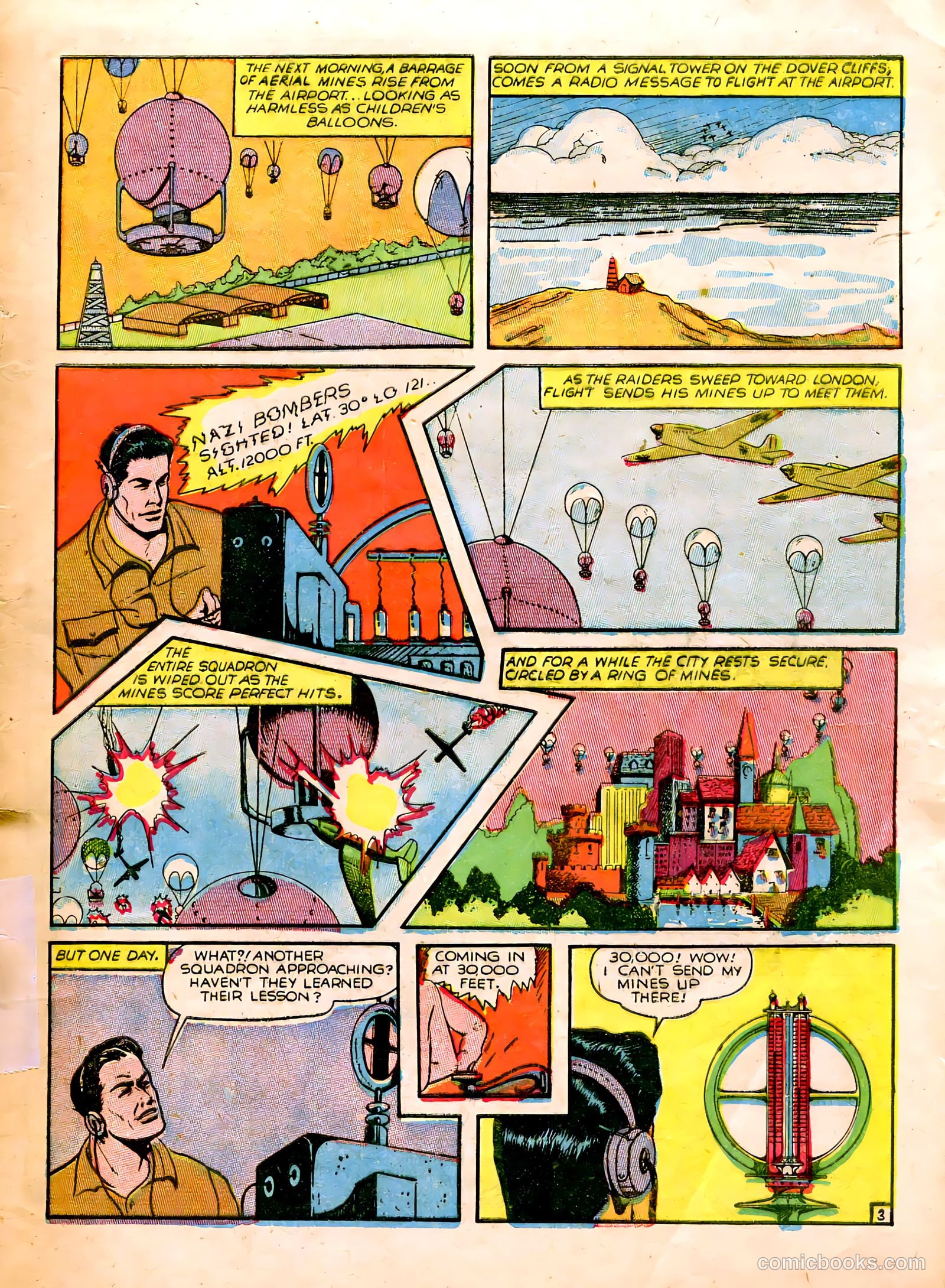Captain Flight Comics #8 (1945) — page 5 of 52