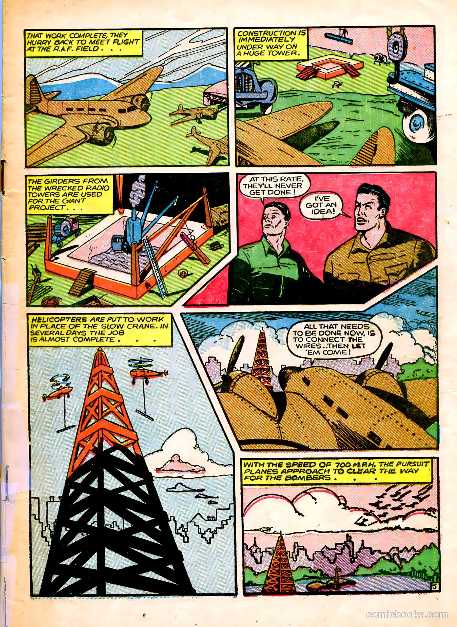 Captain Flight Comics #8 (1945) — page 7 of 52
