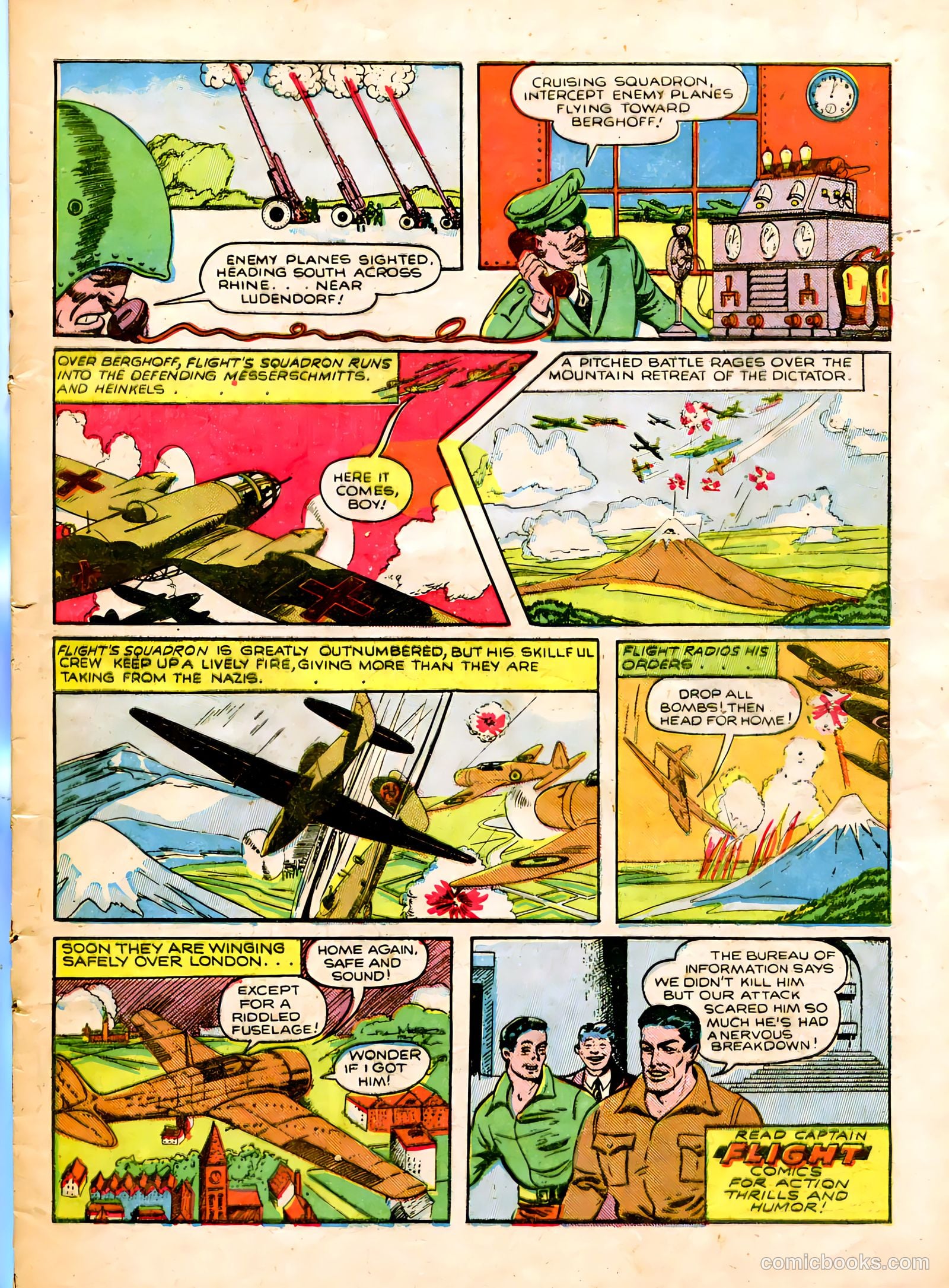 Captain Flight Comics #8 (1945) — page 11 of 52
