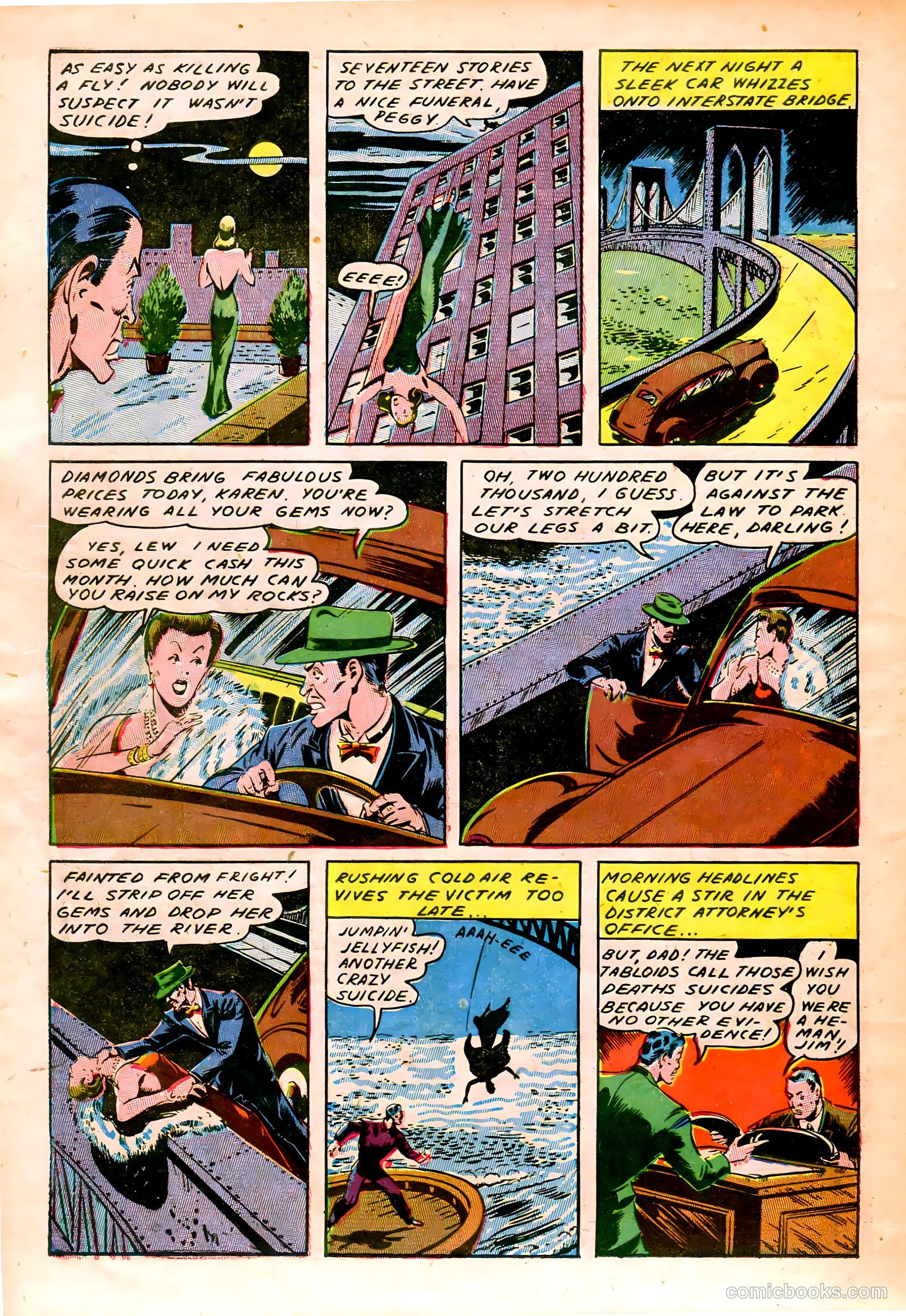 Captain Flight Comics #8 (1945) — page 14 of 52