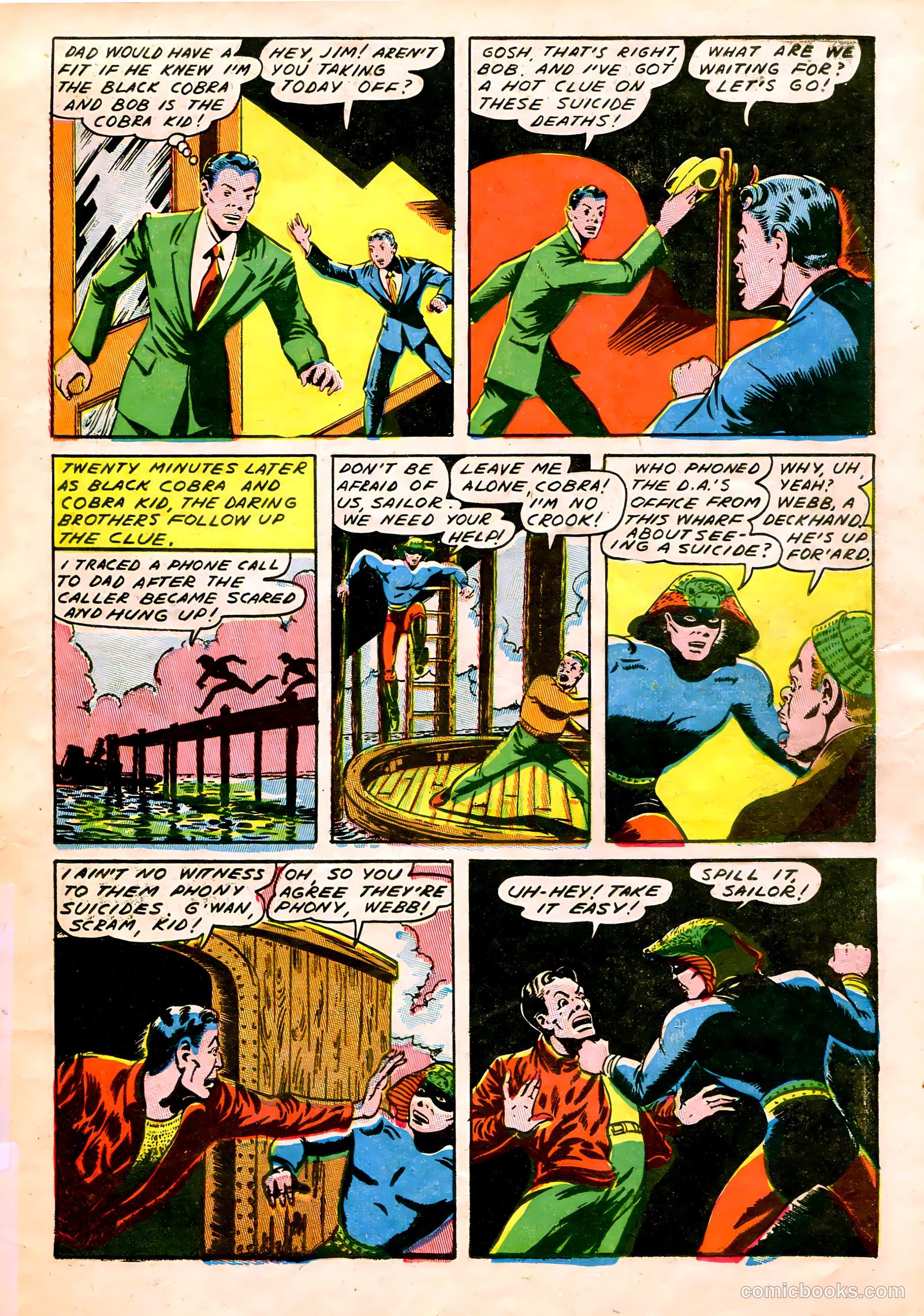 Captain Flight Comics #8 (1945) — page 15 of 52